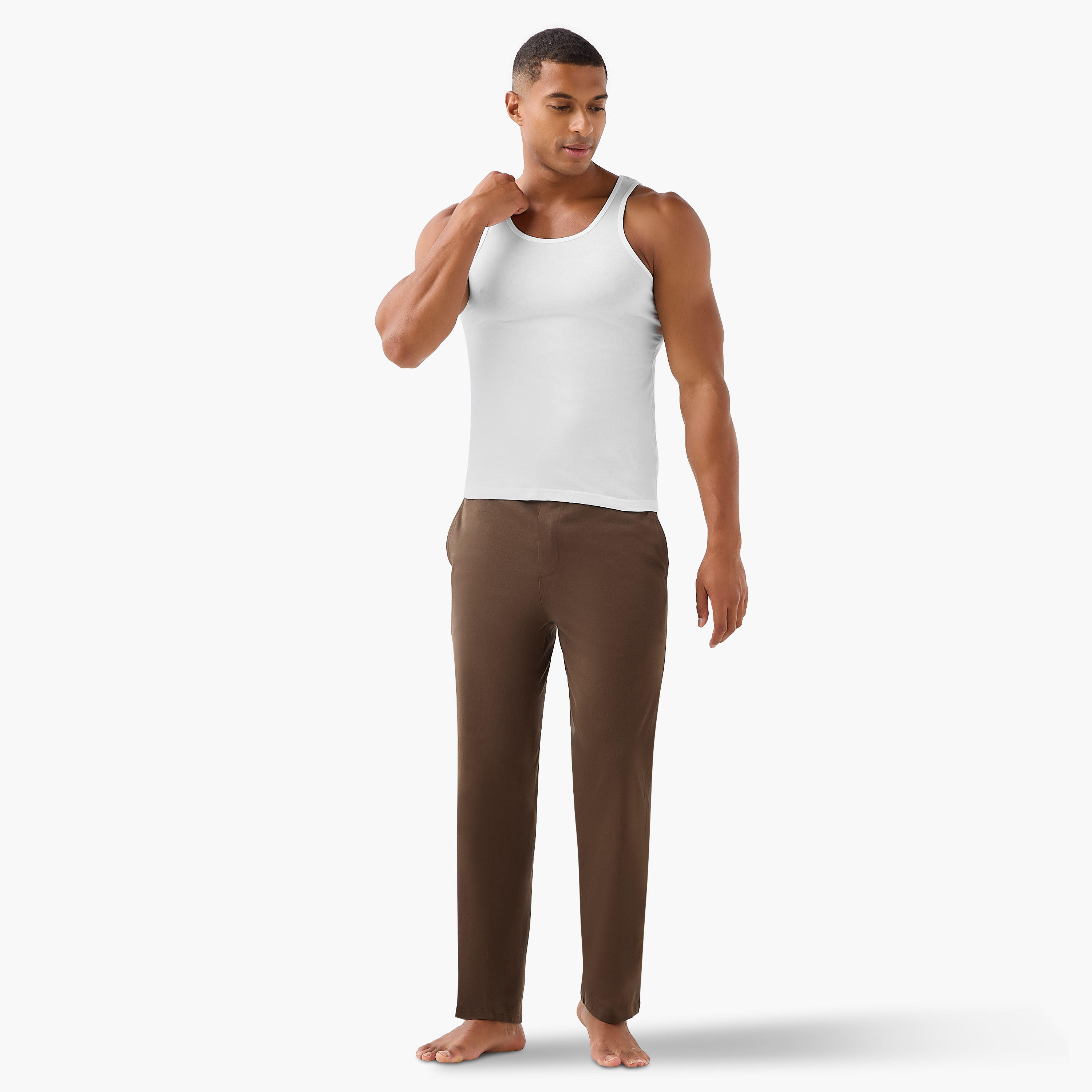 فيستات قطن للرجال - عبوة 3 قطع-men-clothing-innerwear-vests-image-8