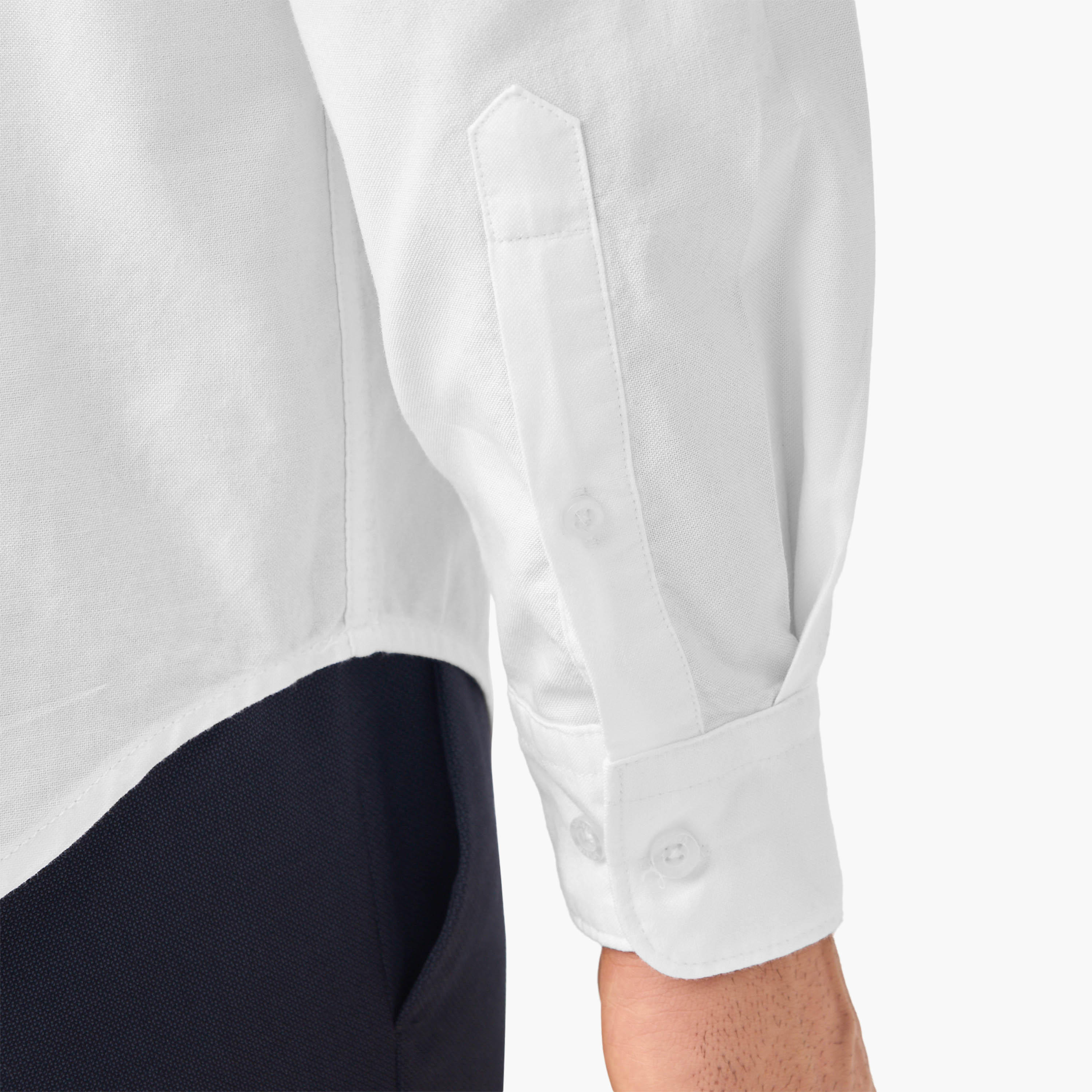 Set of 2 - Regular Fit Oxford Shirt with Collar and Long Sleeves-men-clothing-shirts-image-6