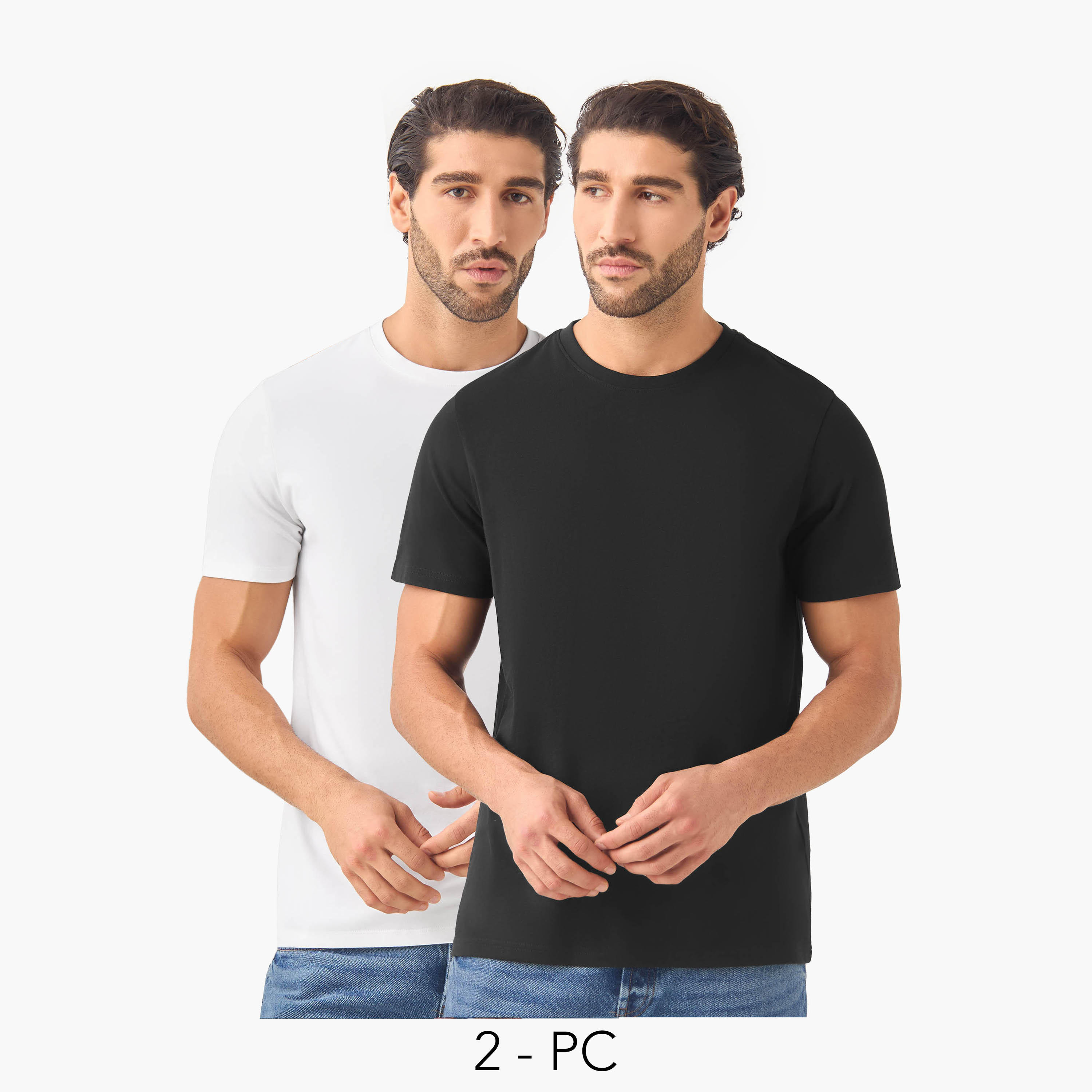 Set of 2 - Regular Fit T-shirt-men-clothing-tshirtsandpolos-tshirts-image-1