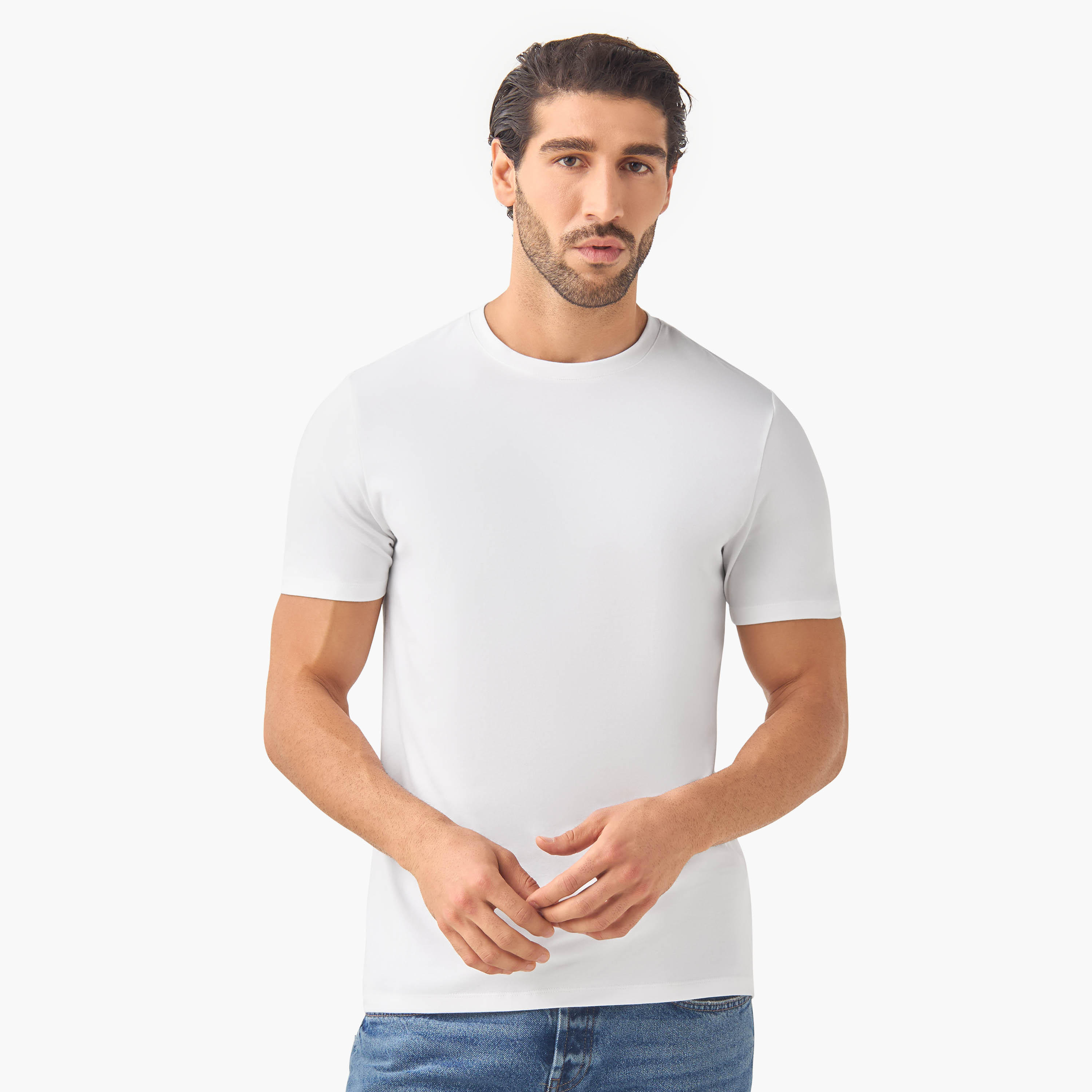 تيشيرتات بقصة عادية - طقم من قطعتين-men-clothing-tshirtsandpolos-tshirts-image-4