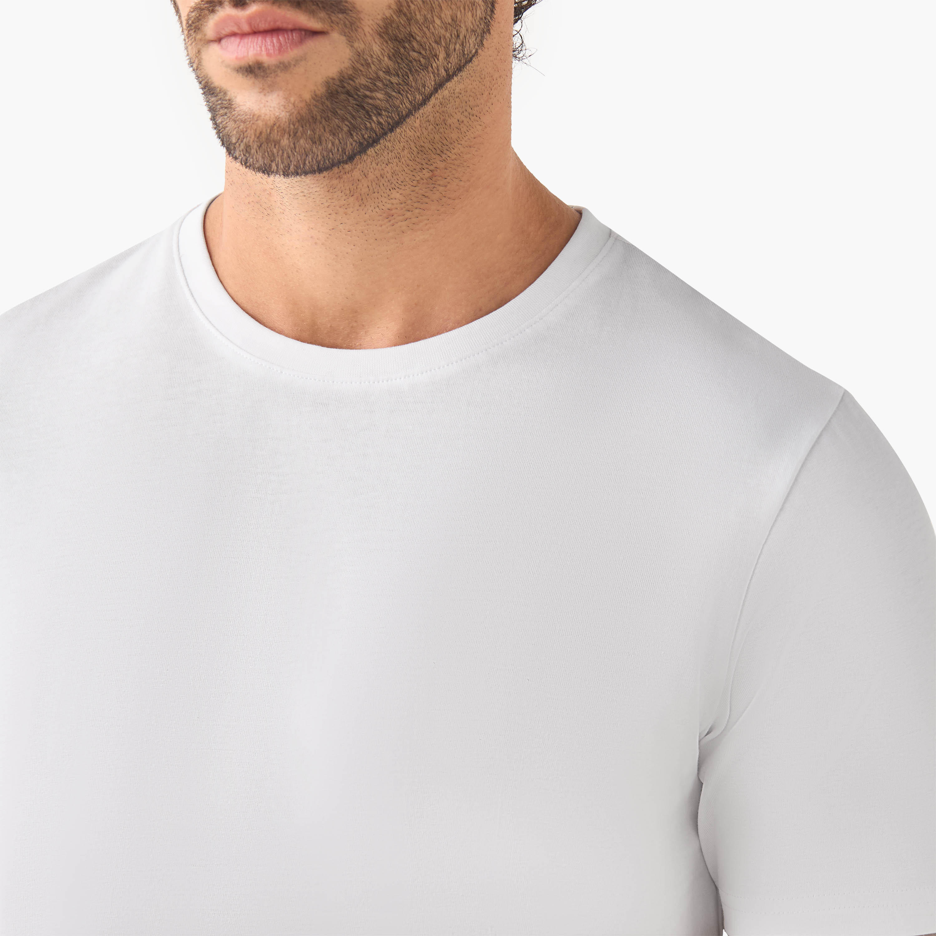 تيشيرت بقصة سليم وياقة ضيقة - طقم من 2-men-clothing-tshirtsandpolos-tshirts-image-6