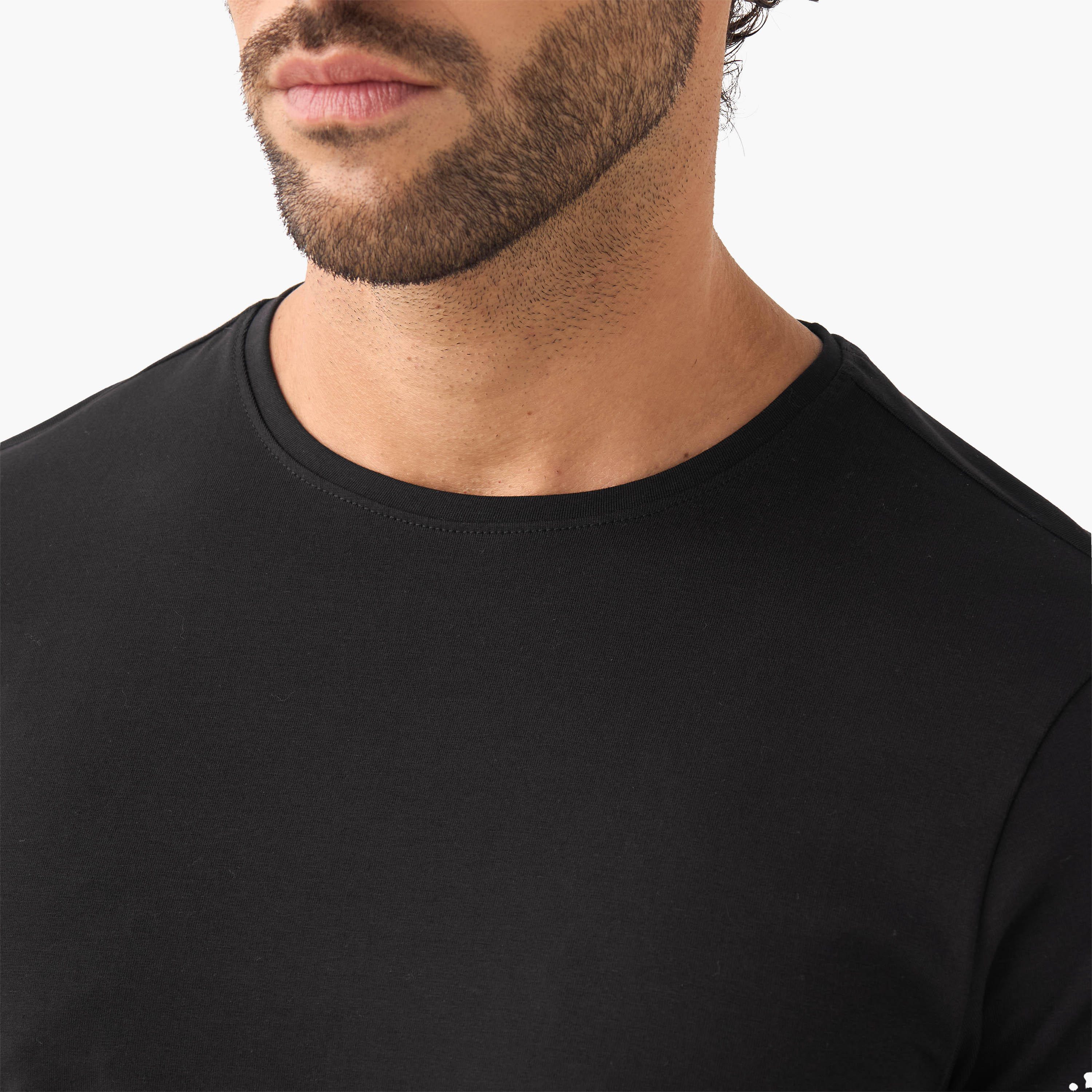 تيشيرتات بياقة ضيقة وقصة سليم - طقم من قطعتين-men-clothing-tshirtsandpolos-tshirts-image-6