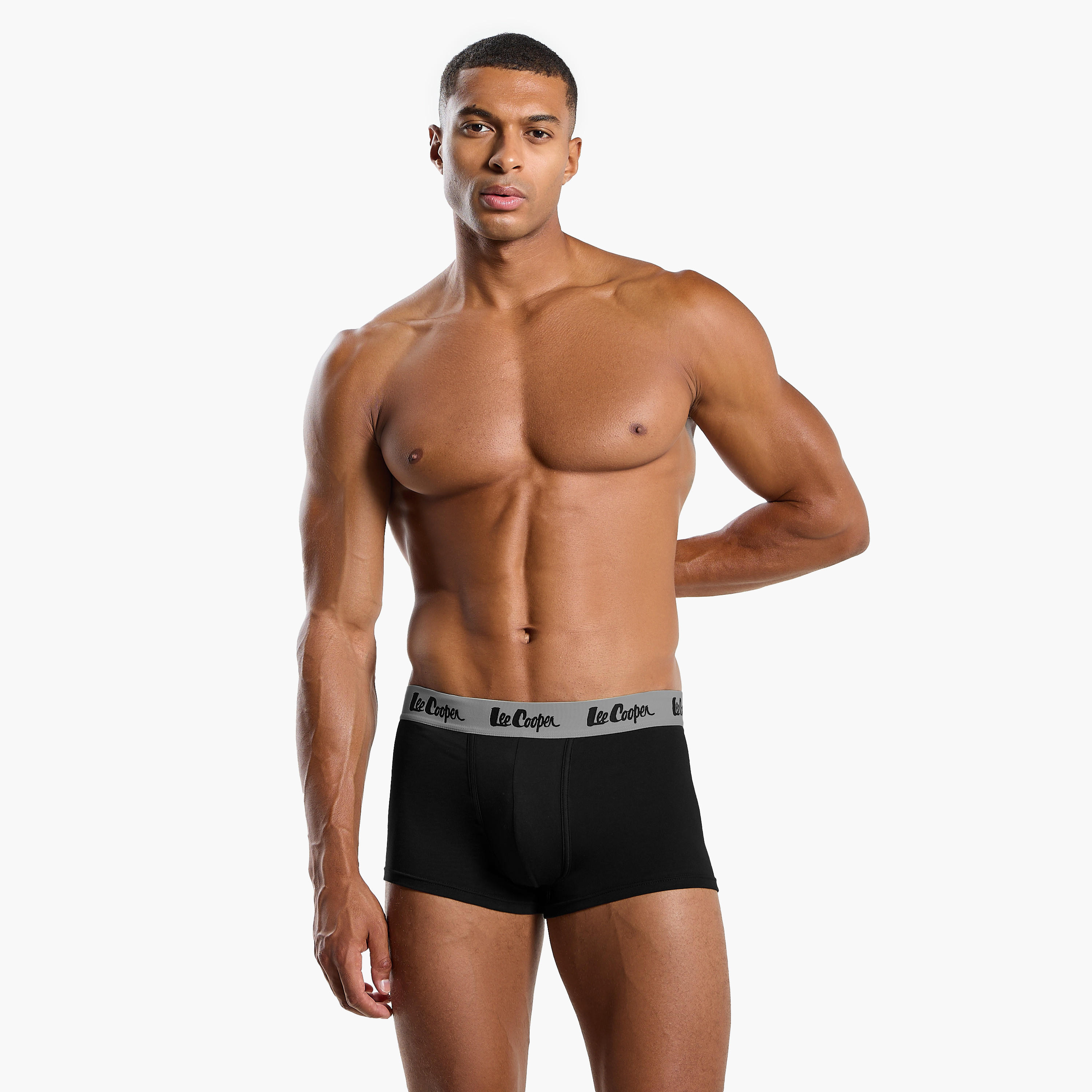 سروال ترانك داخلي بحزام خصر مطاطي من لي كوبر-men-clothing-innerwear-underwear-image-6