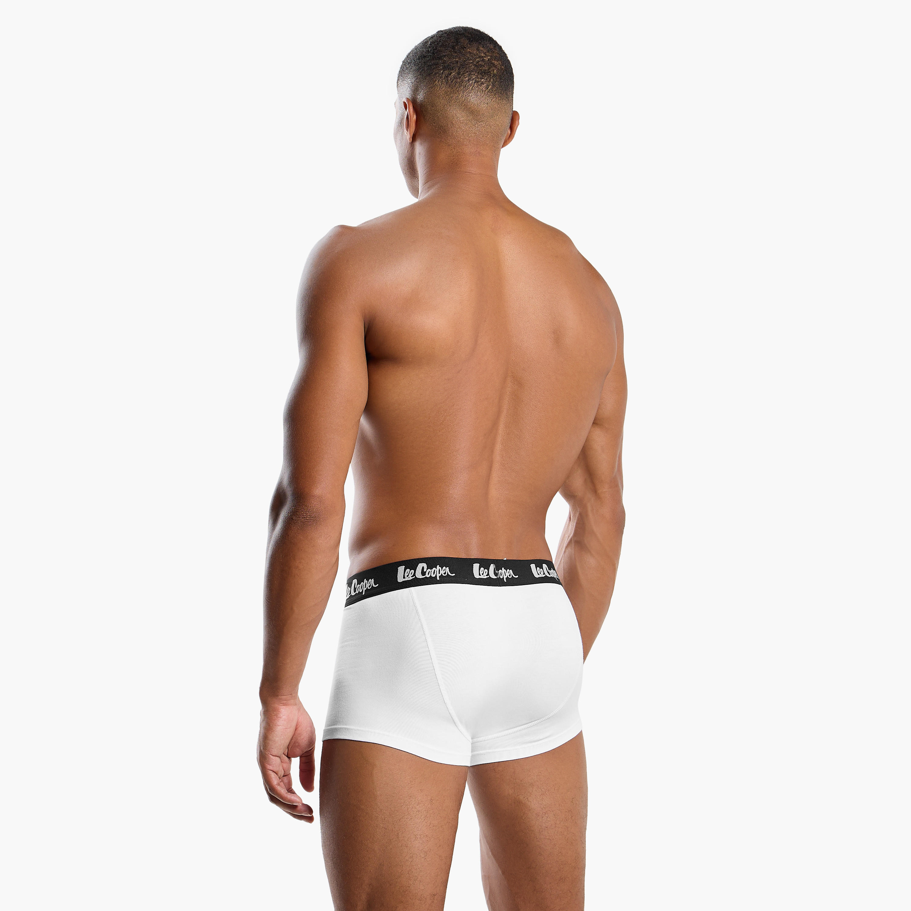 Lee Cooper Trunk Briefs with Elasticated Waistband-men-clothing-innerwear-underwear-image-3