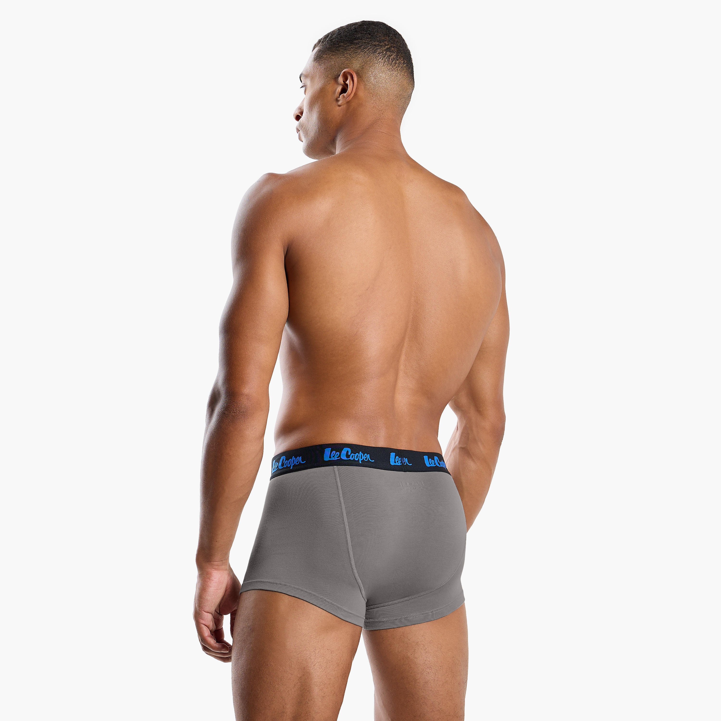 طقم سروال ترانك 3 قطع بخصر مطاطي من لي كوبر-men-clothing-innerwear-underwear-image-4