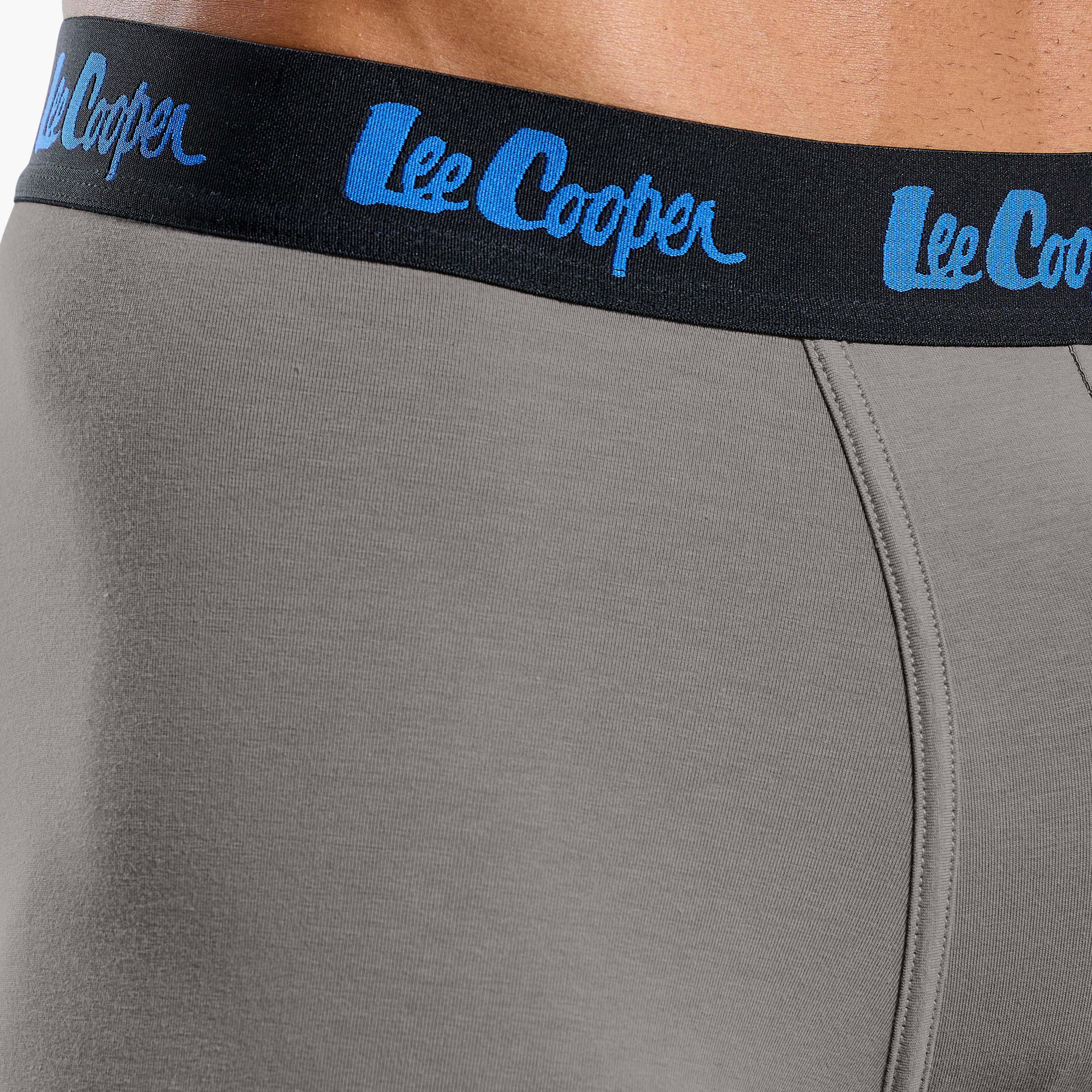 طقم سروال ترانك 3 قطع بخصر مطاطي من لي كوبر-men-clothing-innerwear-underwear-image-6