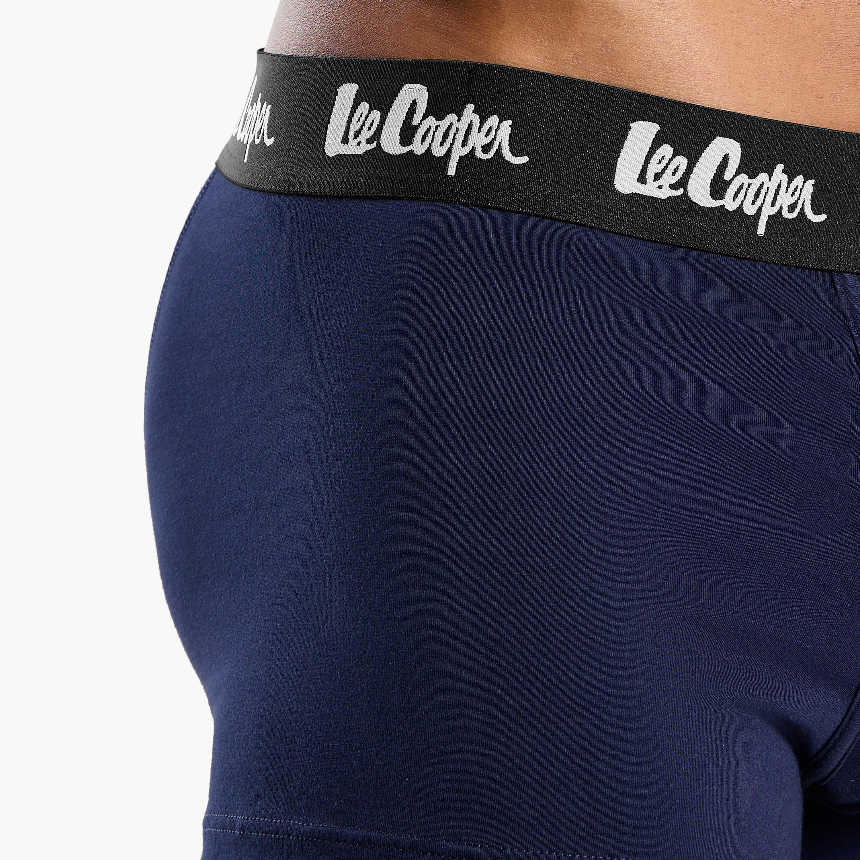 Set of 5 - Lee Cooper Trunk Briefs with Elasticated Waistband-men-clothing-innerwear-underwear-image-8