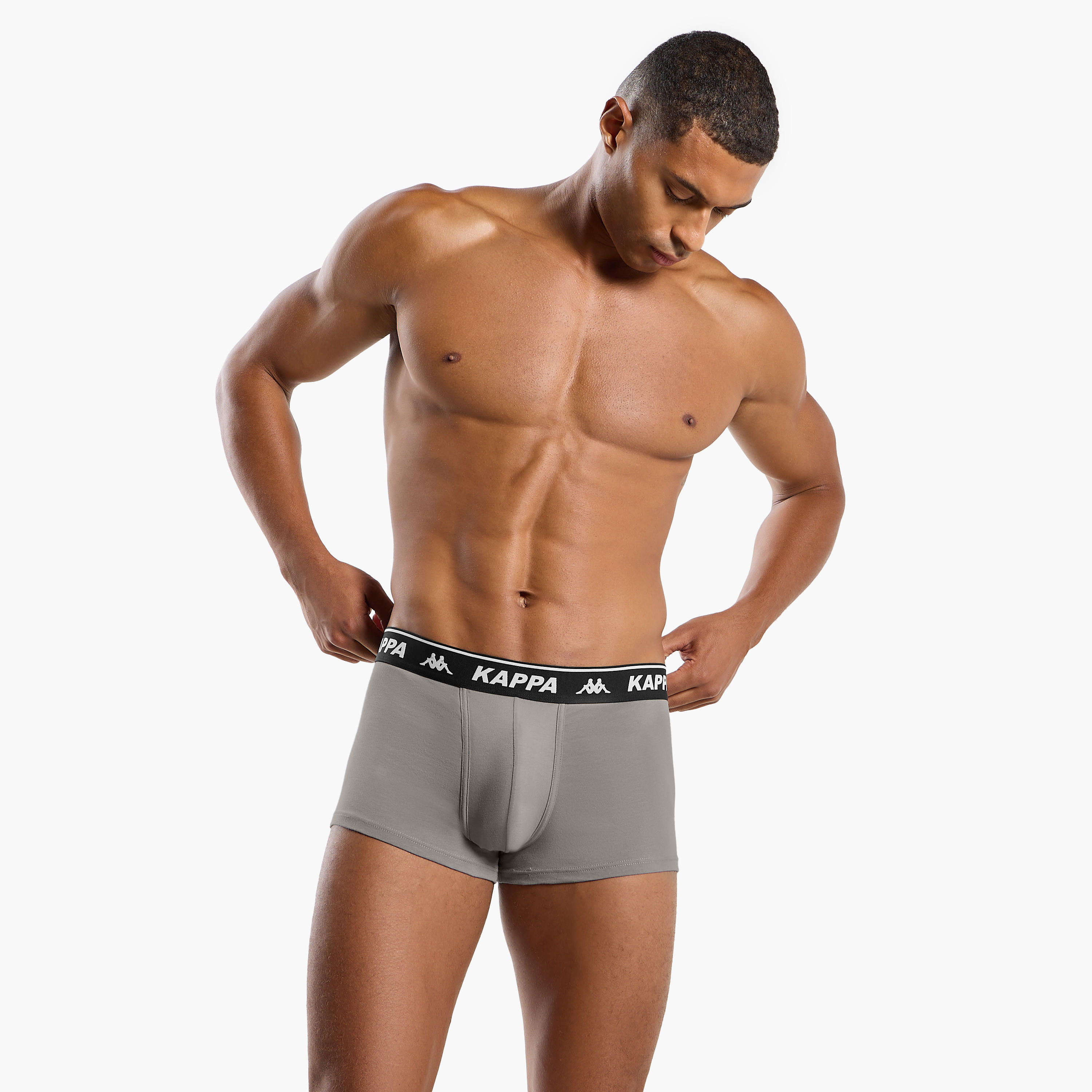Set of 5 - Kappa Trunk Briefs with Elasticated Waistband-men-clothing-innerwear-underwear-image-2