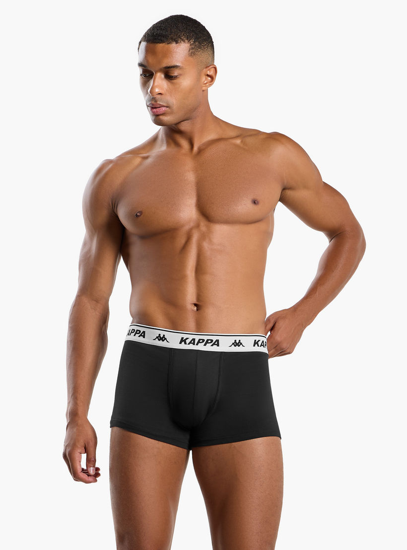 Set of 5 - Kappa Trunk Briefs with Elasticated Waistband-men-clothing-innerwear-underwear-image-3