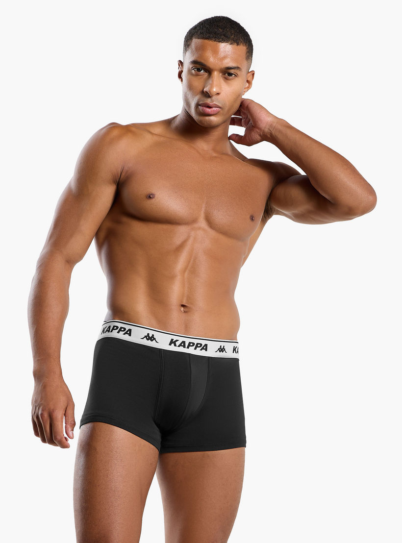 Set of 5 - Kappa Trunk Briefs with Elasticated Waistband-men-clothing-innerwear-underwear-image-5
