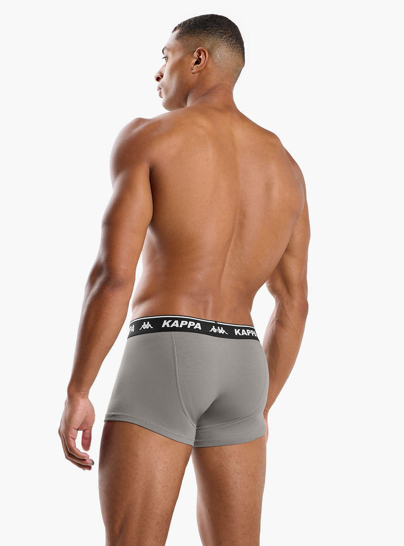 Set of 5 - Kappa Trunk Briefs with Elasticated Waistband-men-clothing-innerwear-underwear-image-6