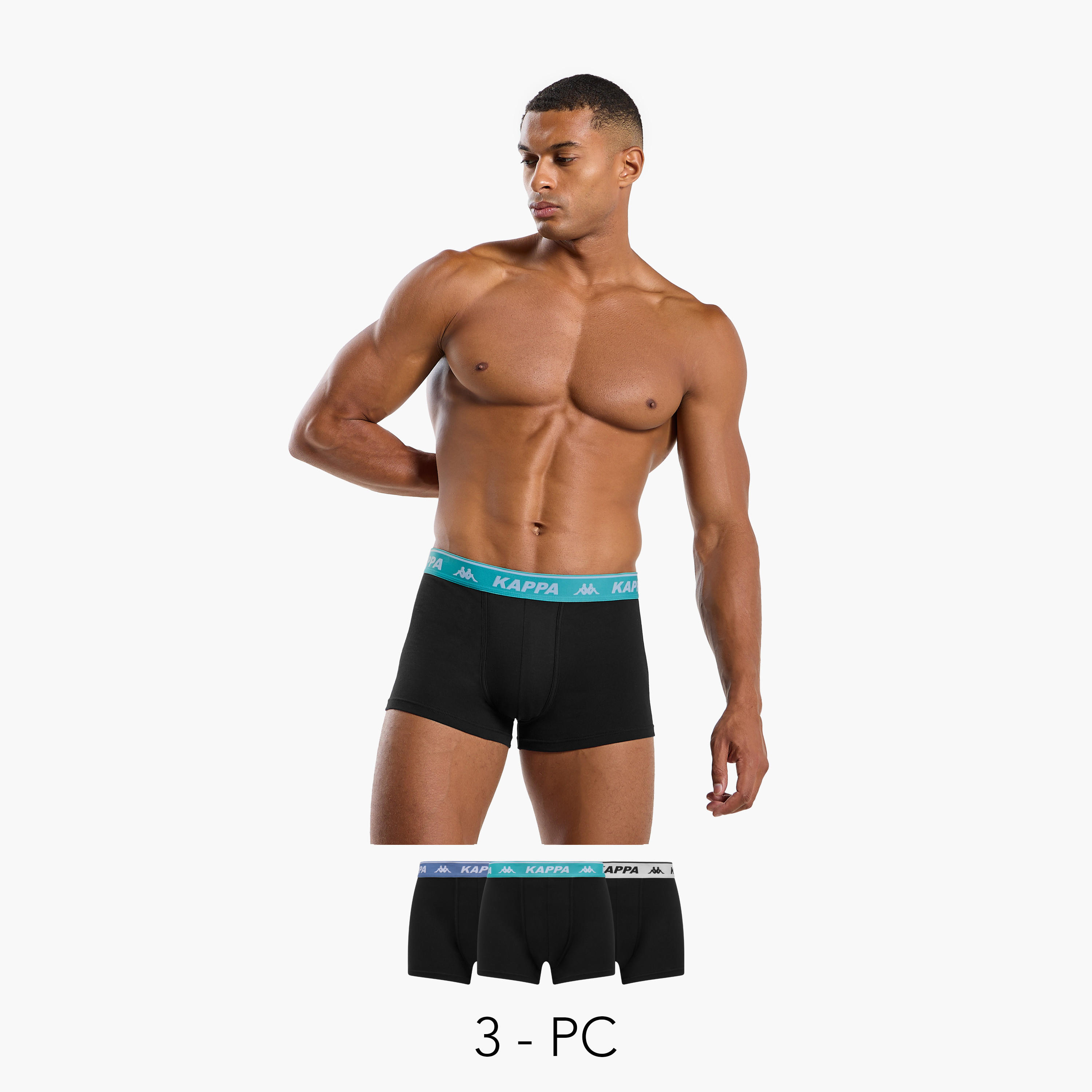 طقم من 3 - سراويل ترانك متنوعة من كابا-men-clothing-innerwear-underwear-image-1