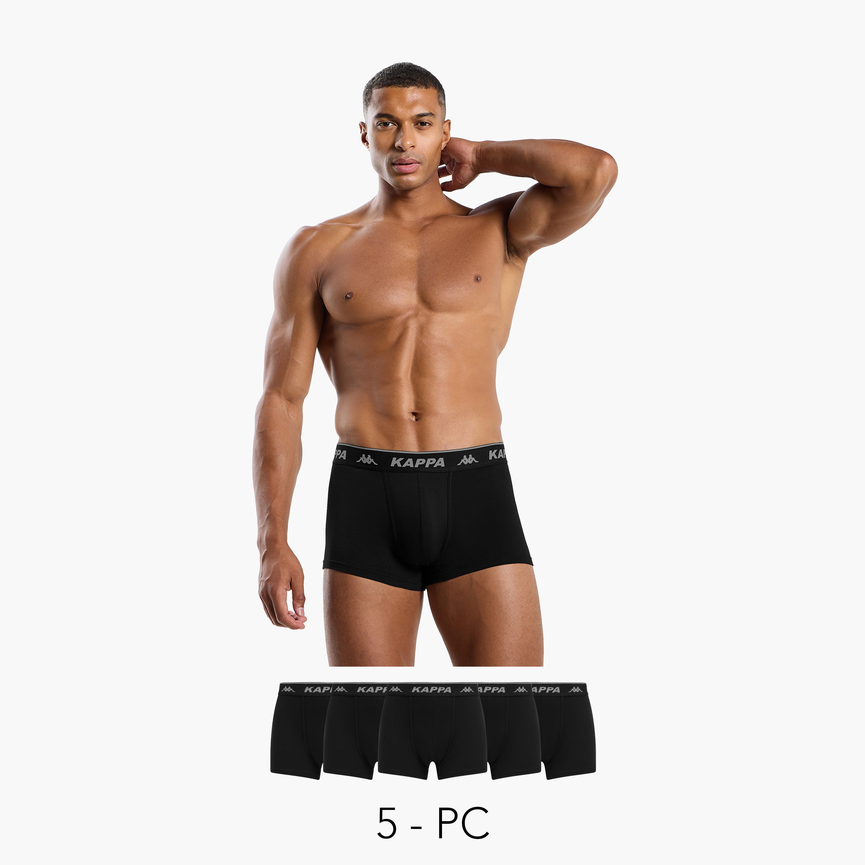 Set of 5 - Kappa Trunks-men-clothing-innerwear-underwear-image-1