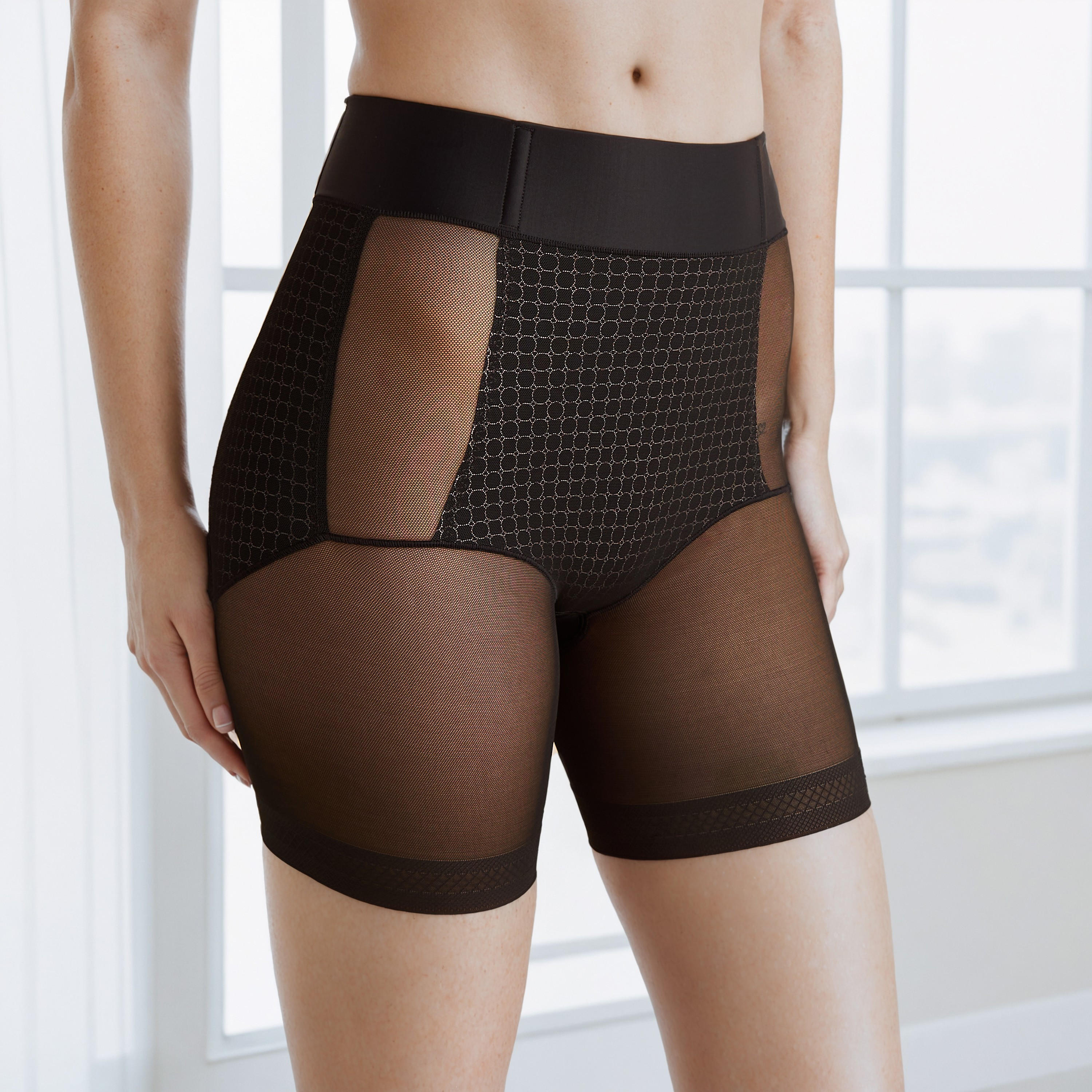 Printed Shapewear Briefs-women-clothing-lingerie-shapewear-image-1