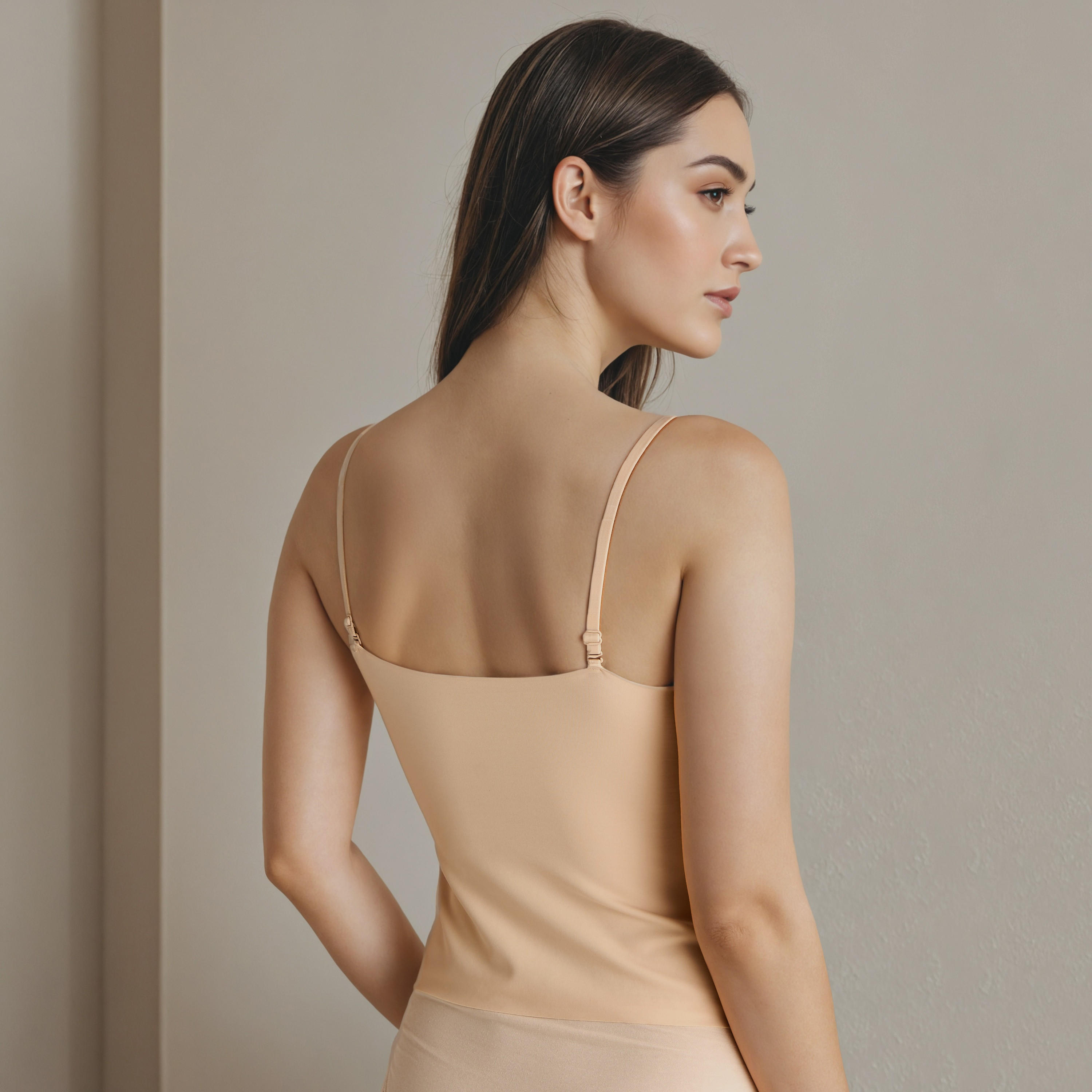 قميص داخلي دانتيل زهري بياقة V-women-clothing-lingerie-camisoles-image-4