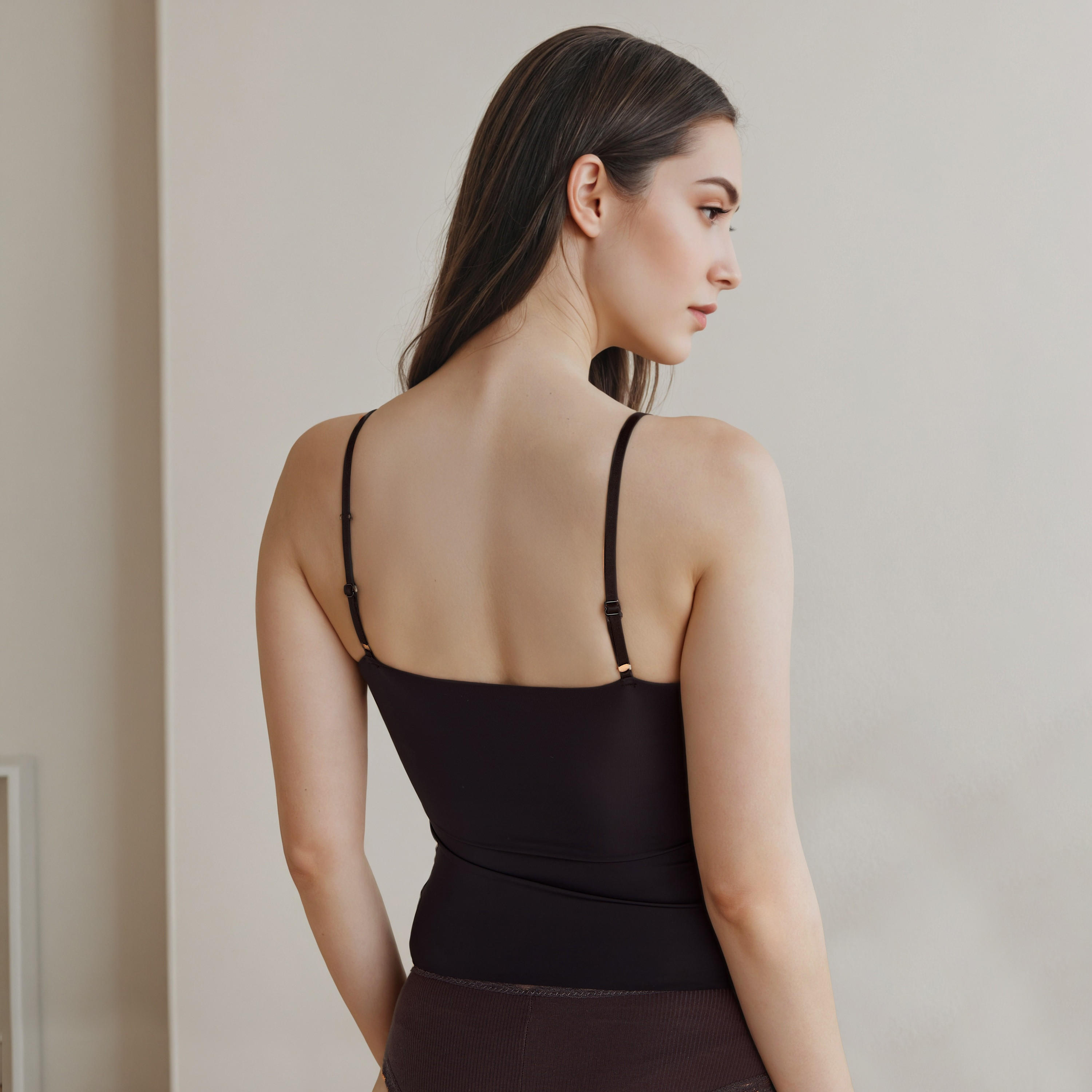 Seamless Camisole with Adjustable Straps-women-clothing-lingerie-camisoles-image-3