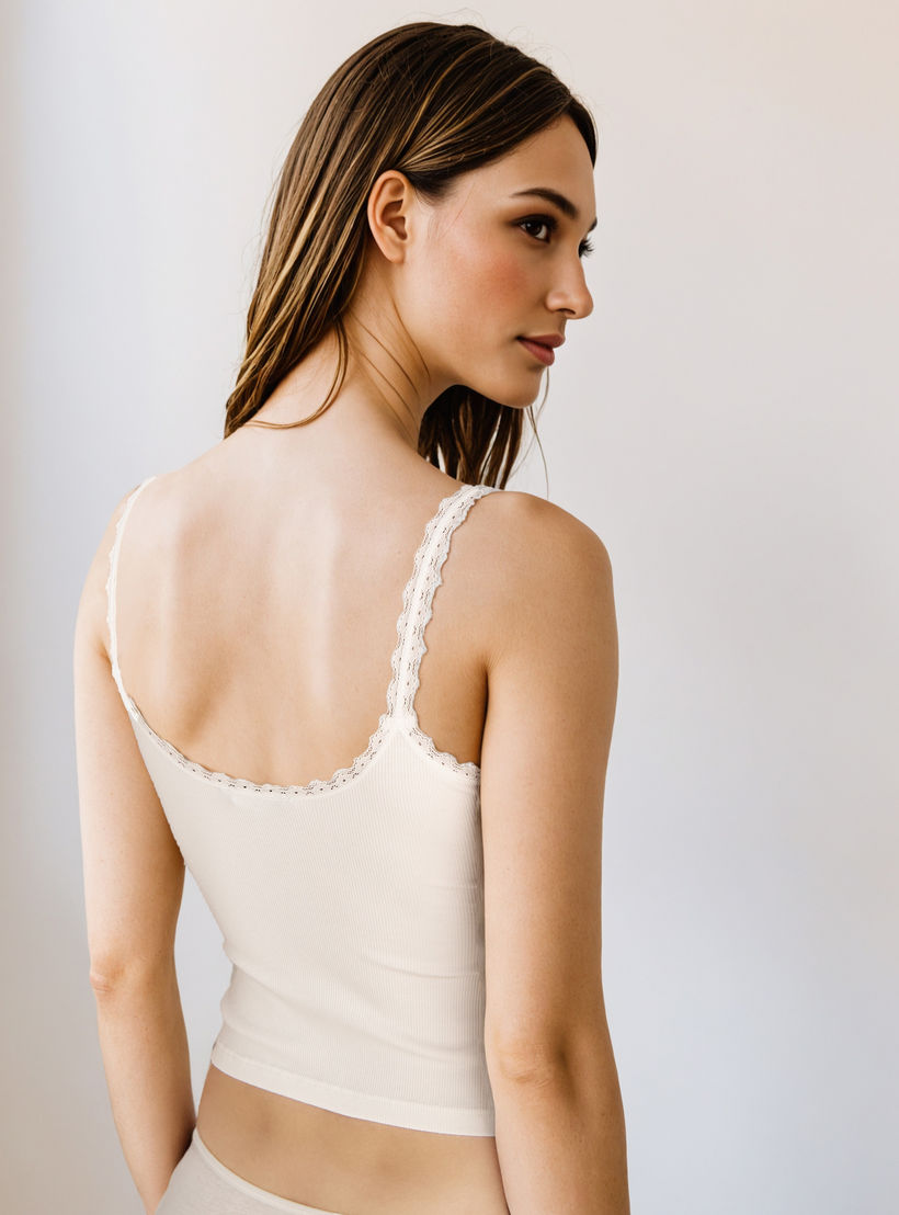 Ribbed Camisole with Lace Inserts-women-clothing-lingerie-camisoles-image-2
