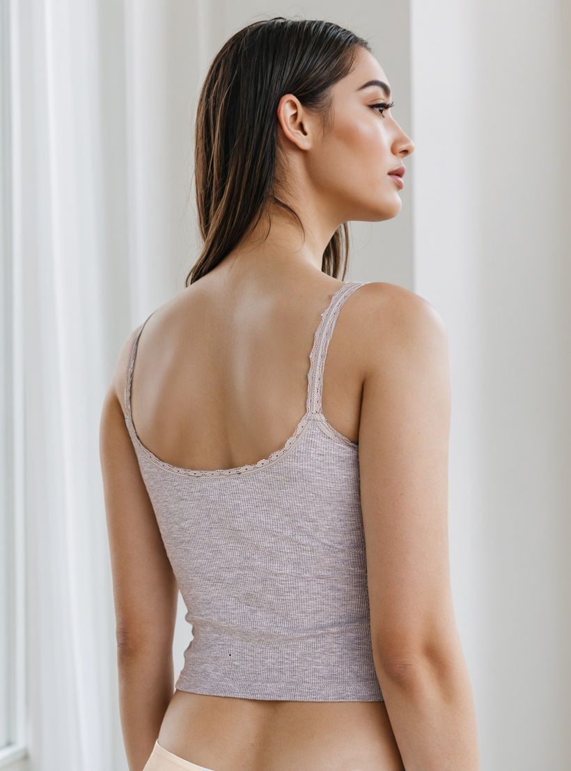 Ribbed Camisole with Lace Inserts-women-clothing-lingerie-camisoles-image-2