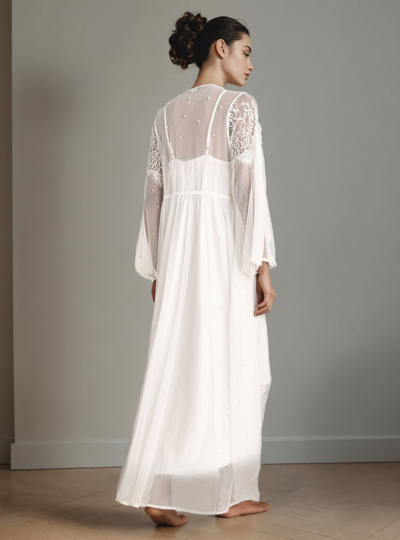 قميص نوم غير متماثل مع روب بدانتيل زهور-women-clothing-nightwear-robes-image-3