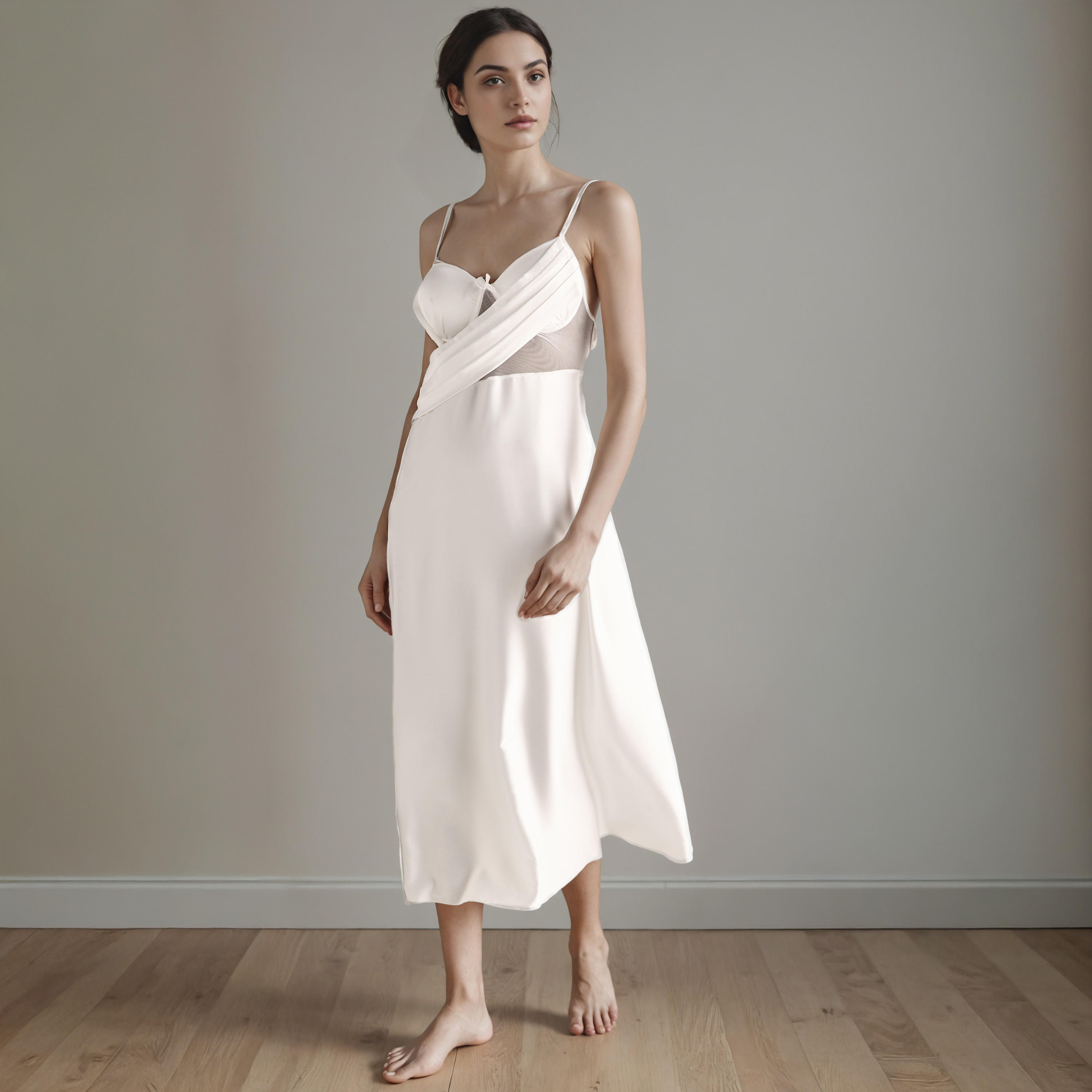 ثوب نوم دانتيل للعروس مع روب-women-clothing-nightwear-robes-image-1