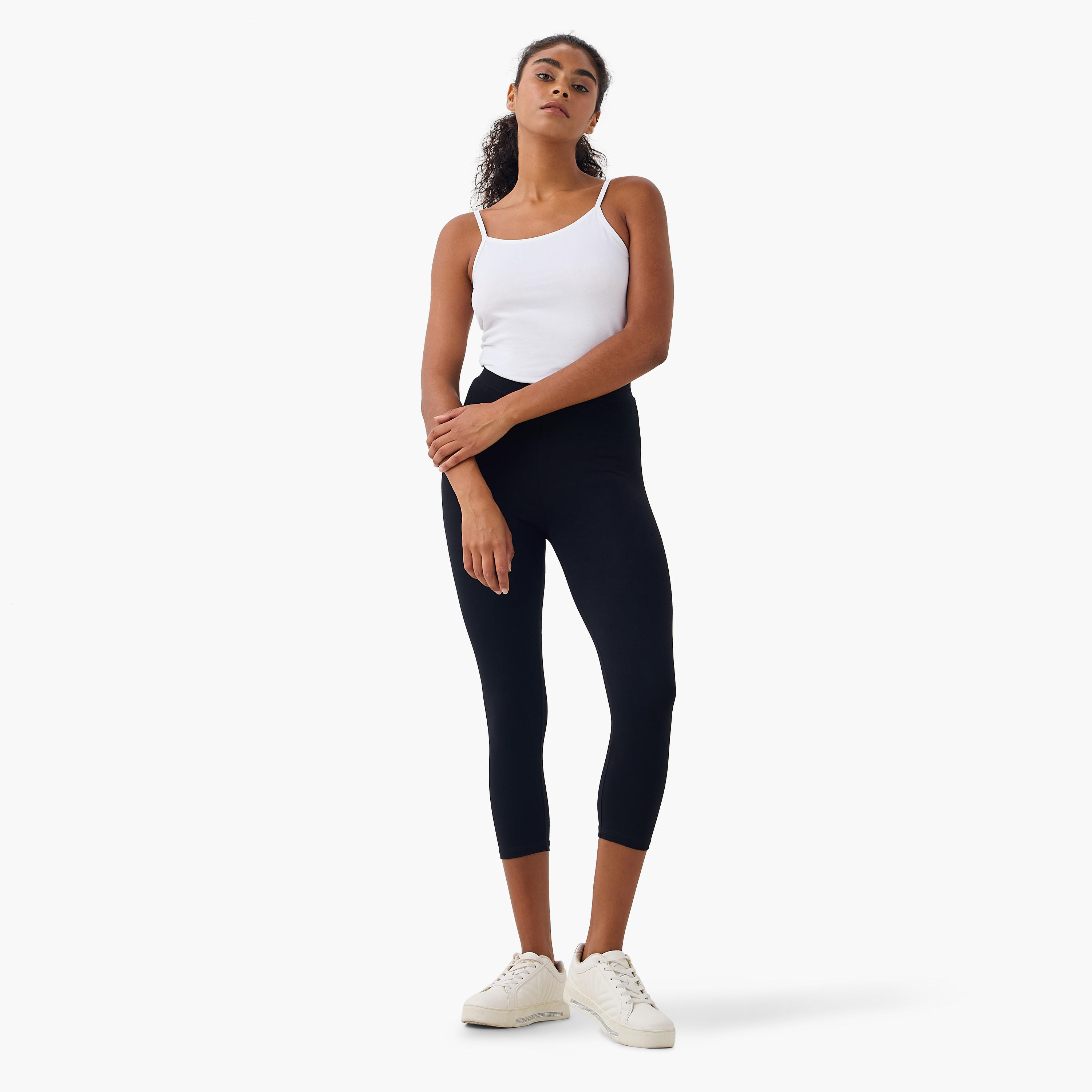 طقم بنطلون ليقنز من قطعتين بخصر مطاطي-women-clothing-bottoms-leggings-image-2