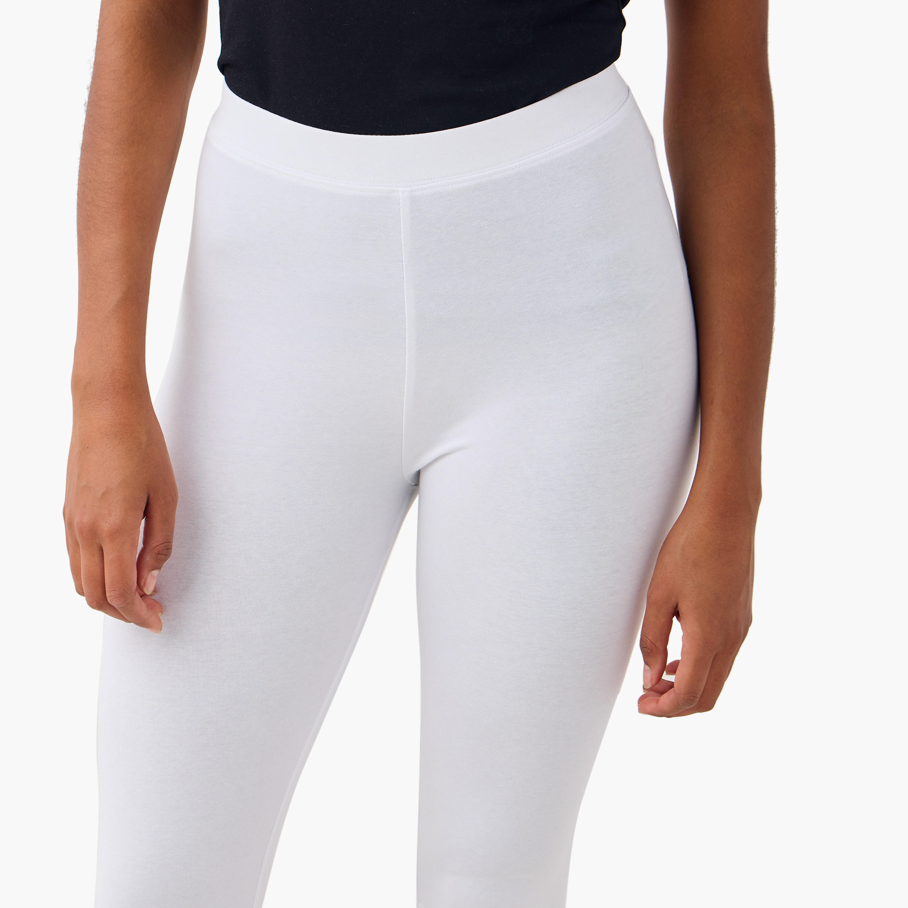 طقم بنطلون ليقنز من قطعتين بطول الركبة وخصر مطاطي-women-clothing-bottoms-leggings-image-6