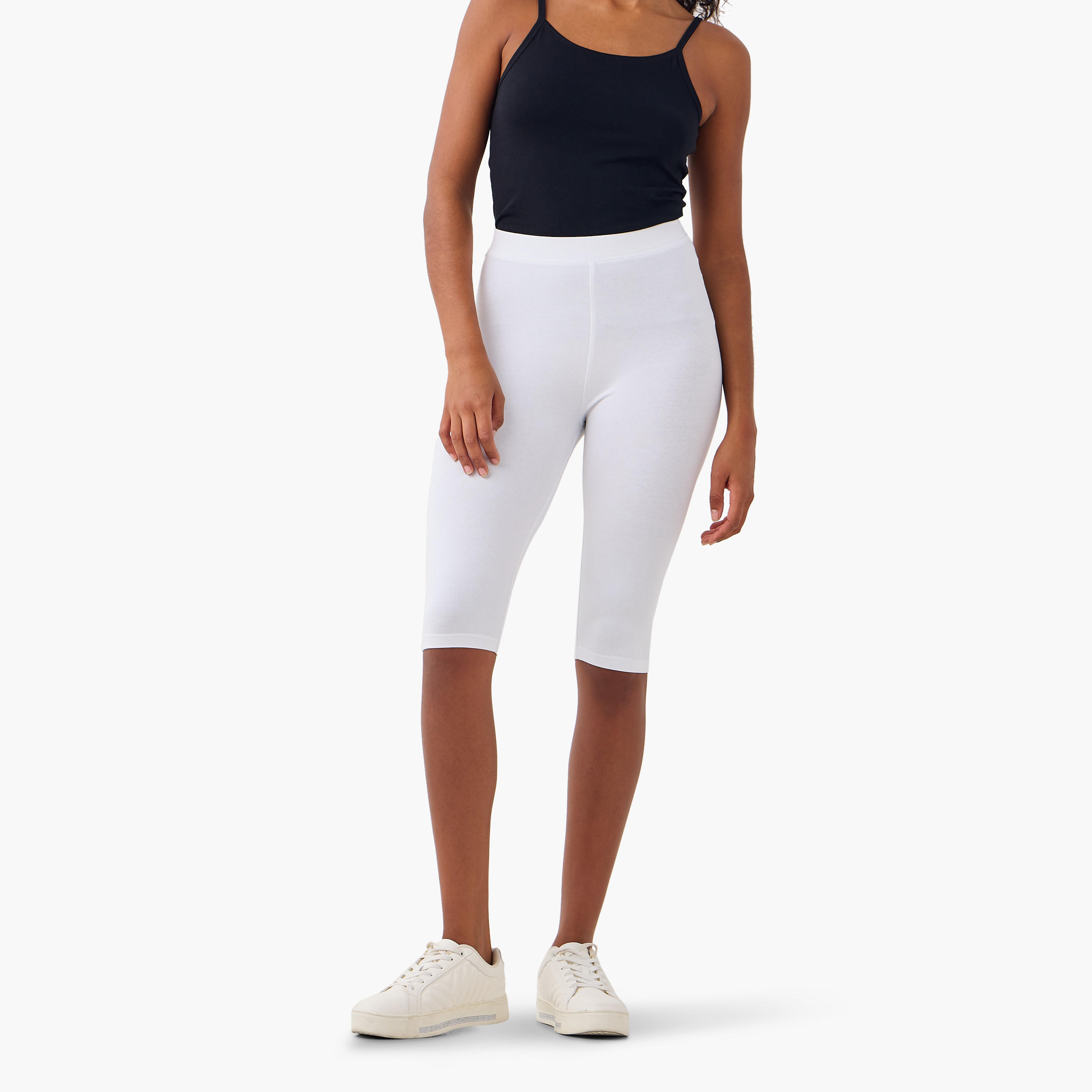 طقم بنطلون ليقنز من قطعتين بطول الركبة وخصر مطاطي-women-clothing-bottoms-leggings-image-8