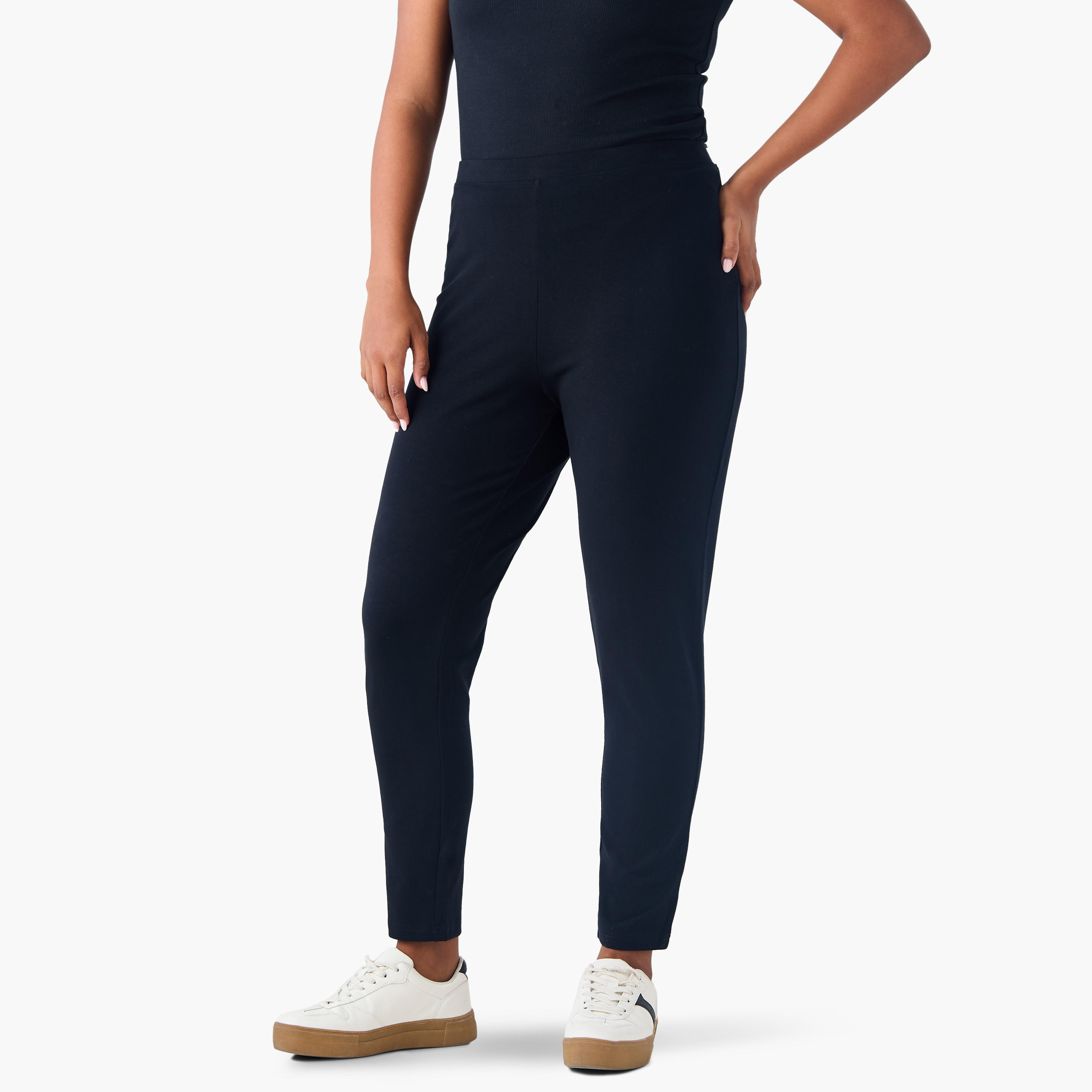 Set of 2 - Plus Size Ulla Popken Leggings-women-clothing-bottoms-leggings-image-2