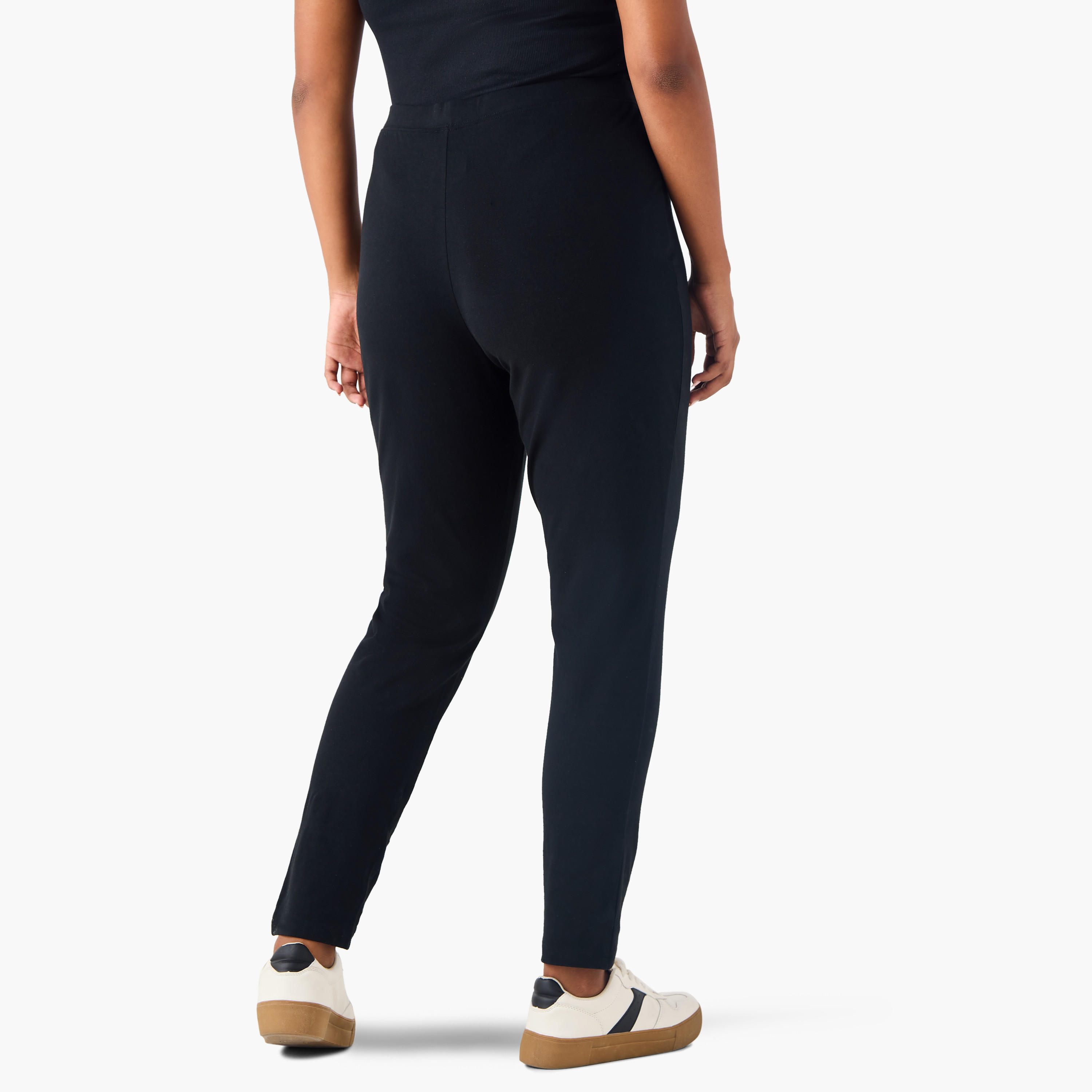 بنطلون ليقنز مقاس كبير مع خصر مطاطي من أولا بوبكن - طقم من 2-women-clothing-bottoms-leggings-image-6