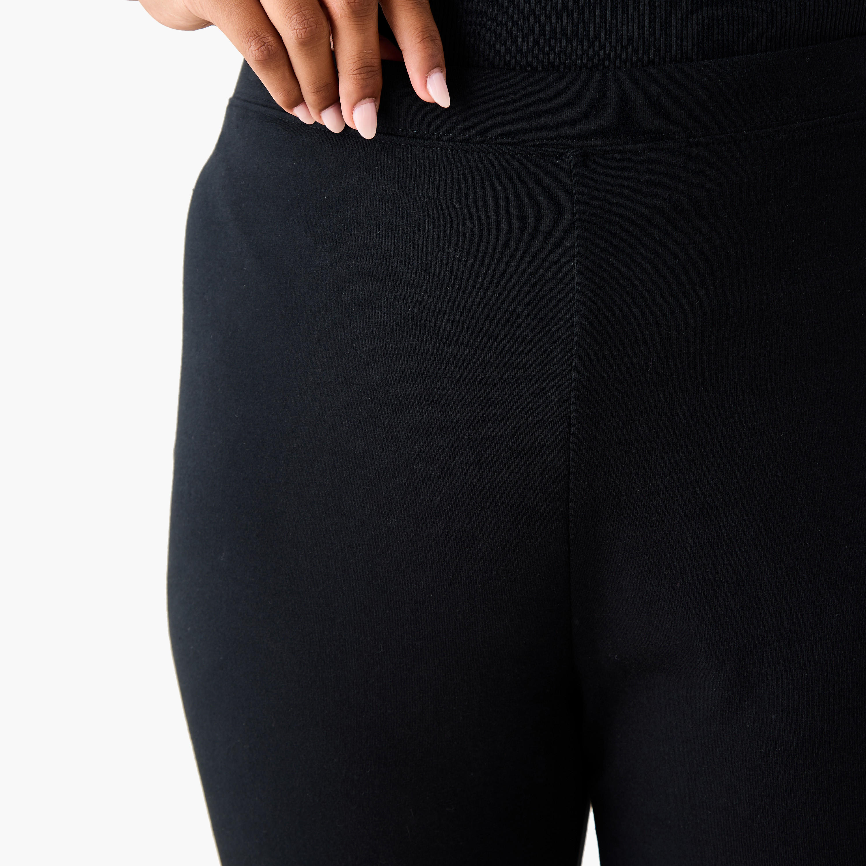 بنطلون ليقنز مقاس كبير مع خصر مطاطي من أولا بوبكن - طقم من 2-women-clothing-bottoms-leggings-image-7