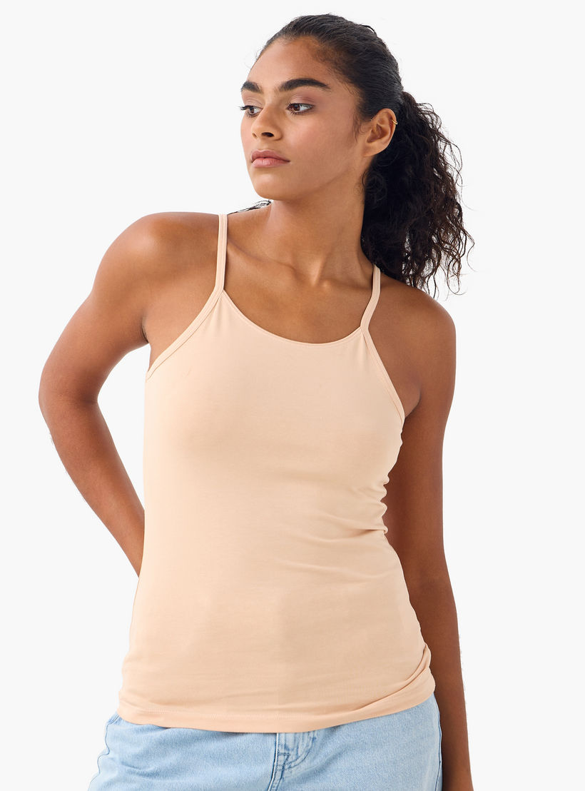 Set of 3 - Camisole with Scoop Neck and Spaghetti Straps-women-clothing-lingerie-camisoles-image-3