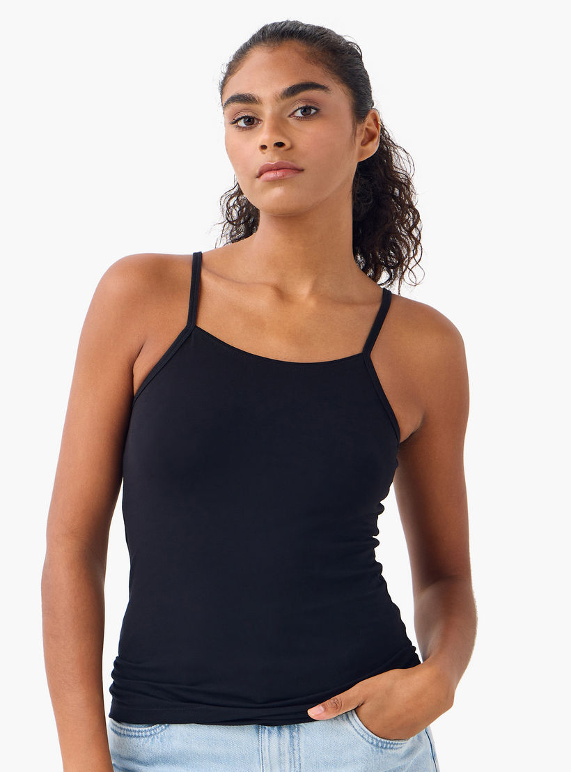 Set of 3 - Camisole with Scoop Neck and Spaghetti Straps-women-clothing-lingerie-camisoles-image-4
