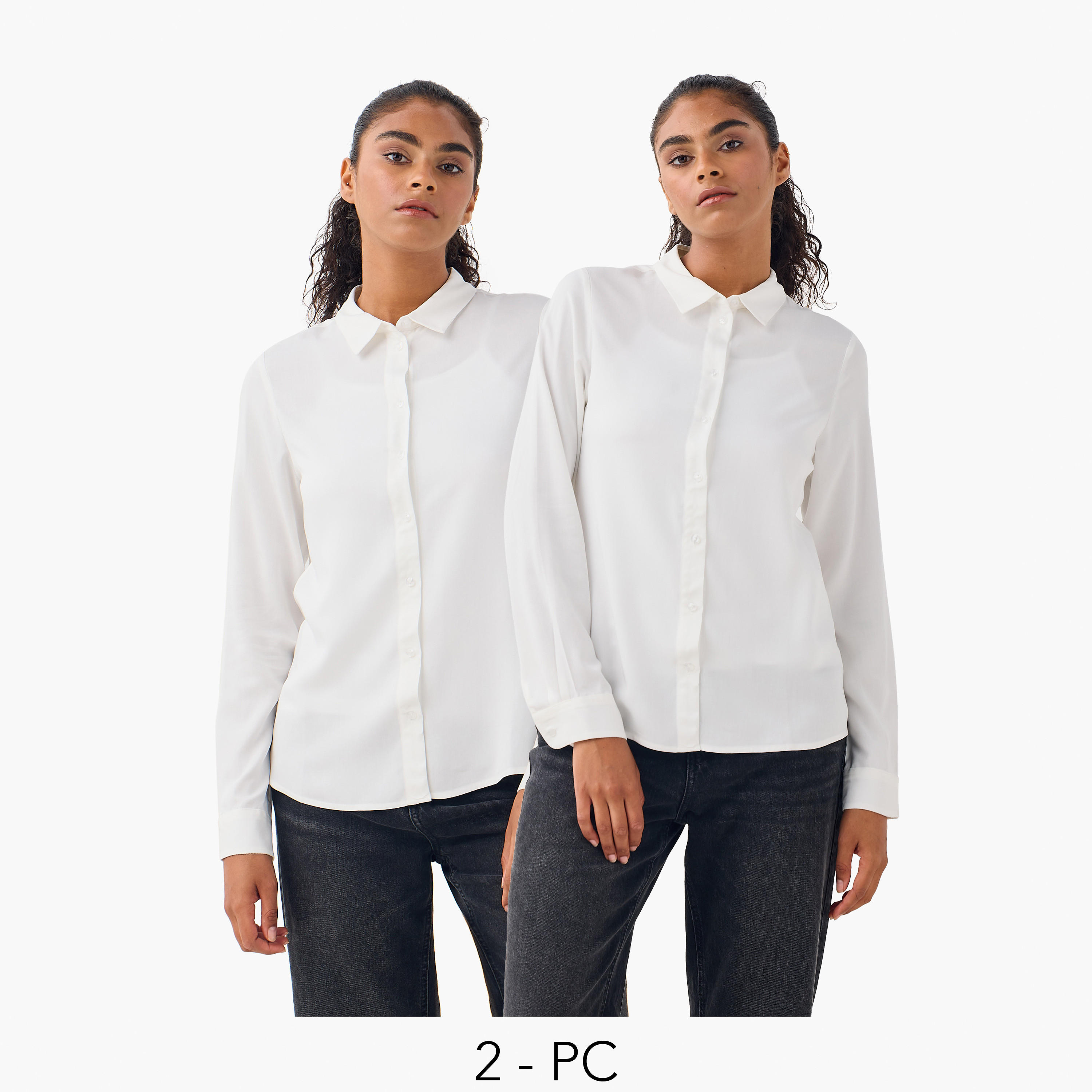 Set of 2 - Long Sleeve Shirt-women-clothing-shirtsandblouses-shirts-image-1