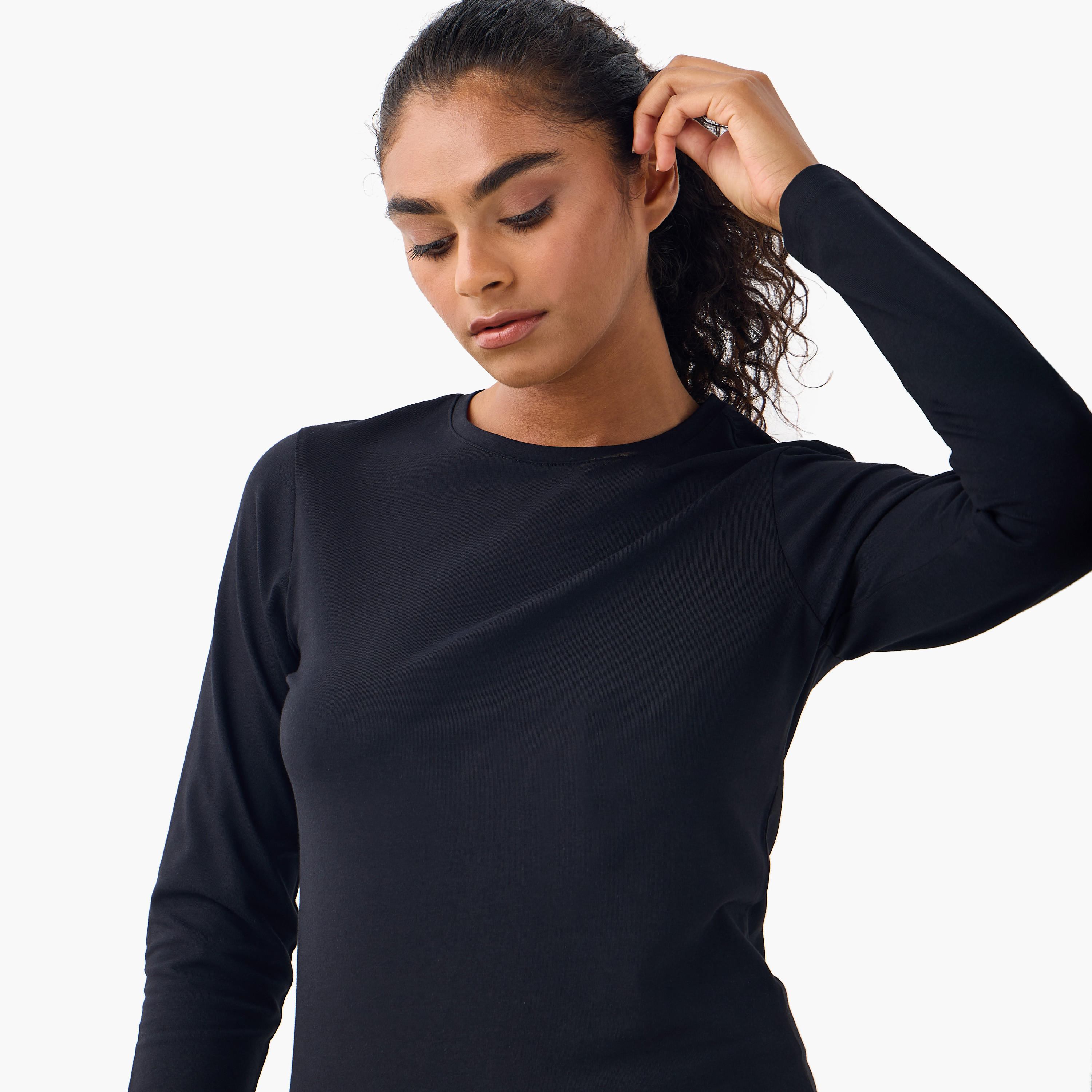 تيشيرت بياقة ضيقة - طقم من 2-women-clothing-tshirts-image-5