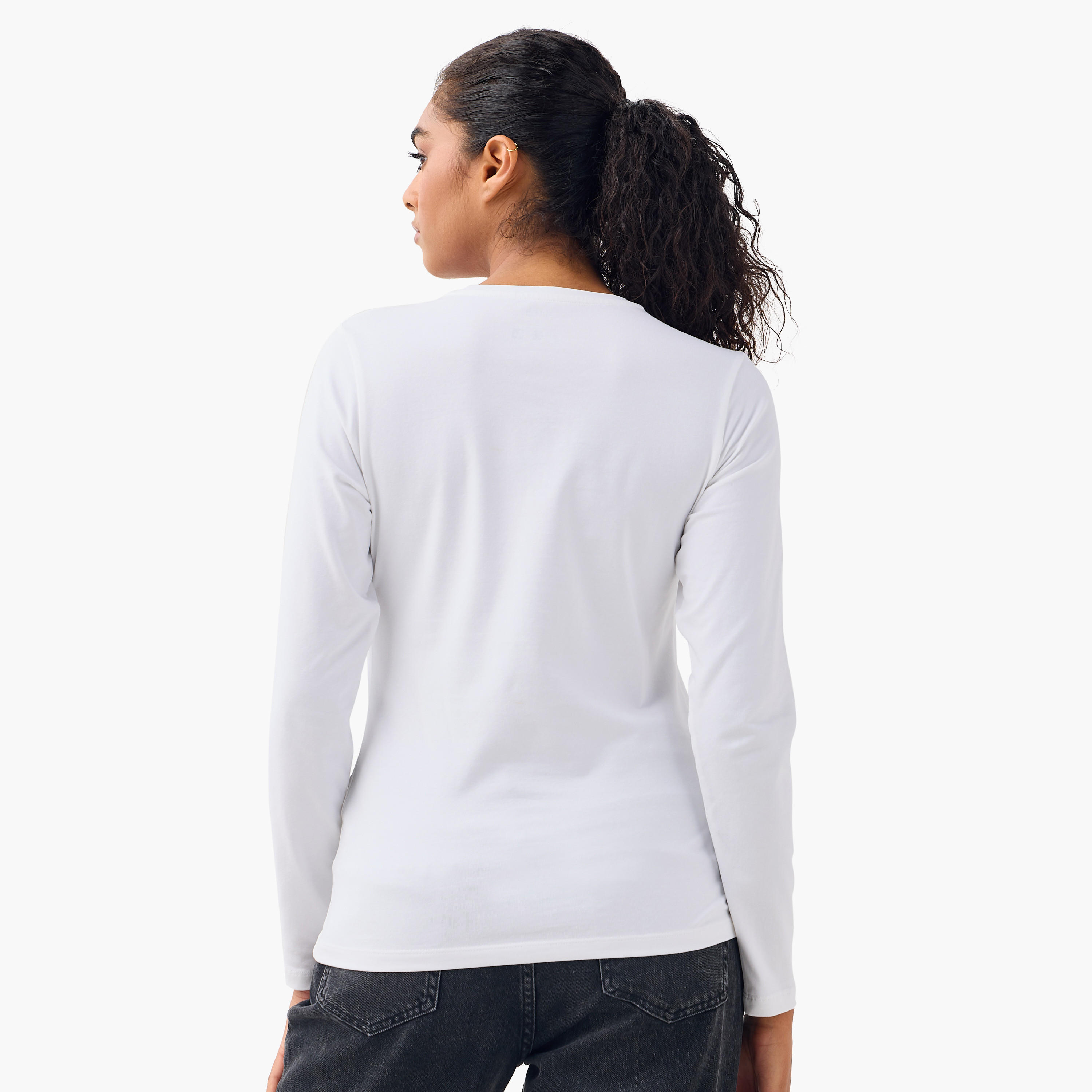 تيشيرت بياقة ضيقة - طقم من 2-women-clothing-tshirts-image-6