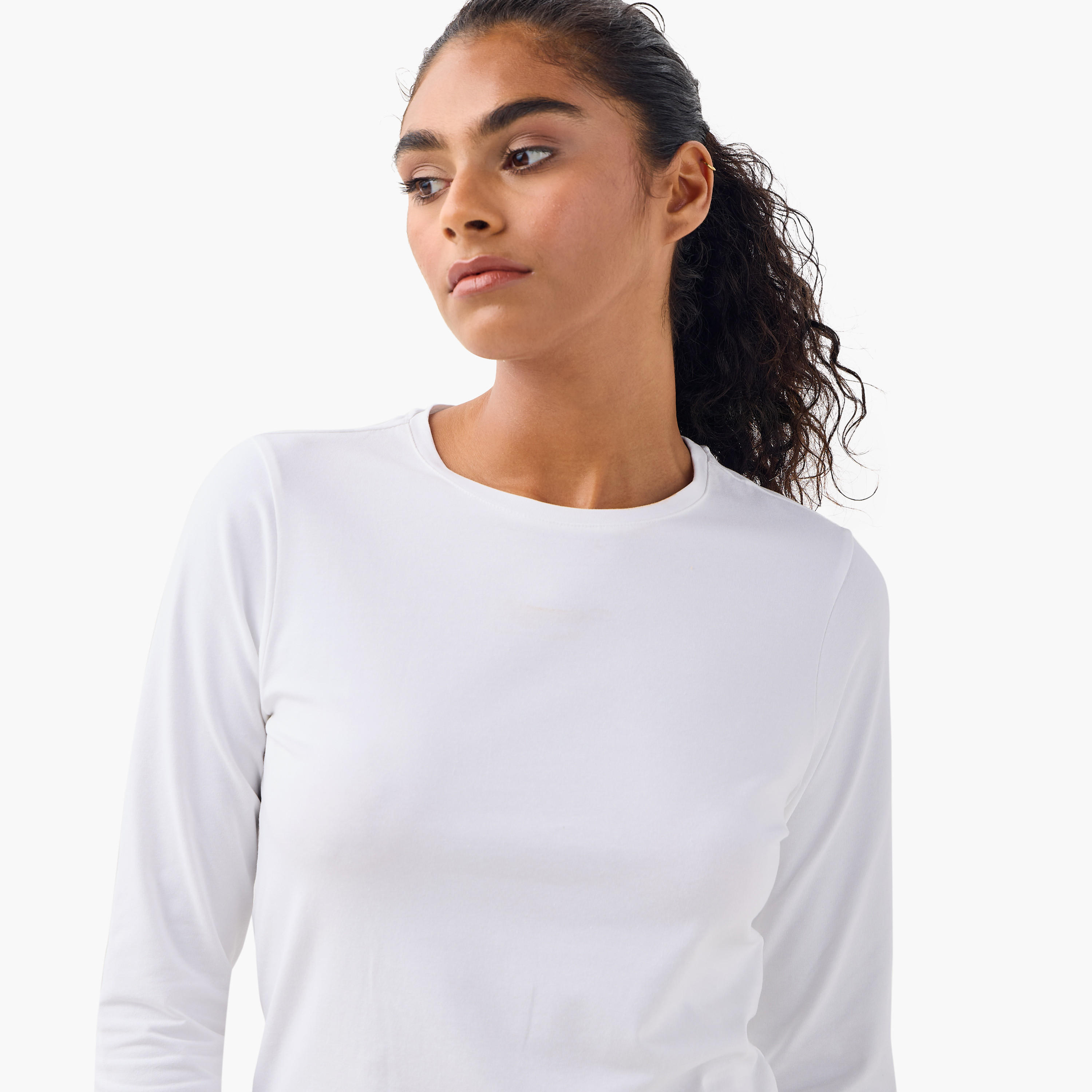 تيشيرت بياقة ضيقة - طقم من 2-women-clothing-tshirts-image-4
