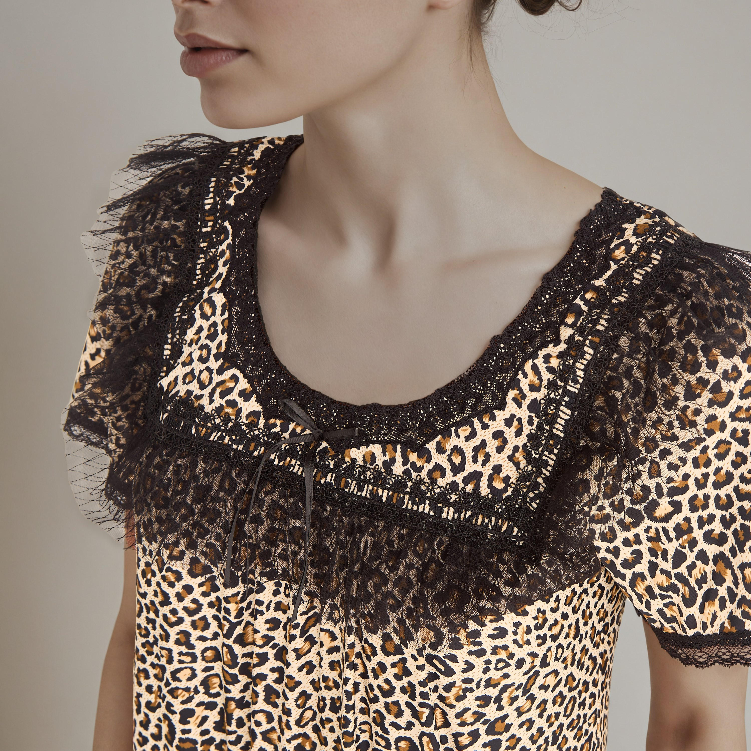 Animal Print Night Gown with Thongs-women-clothing-nightwear-nighties-image-4