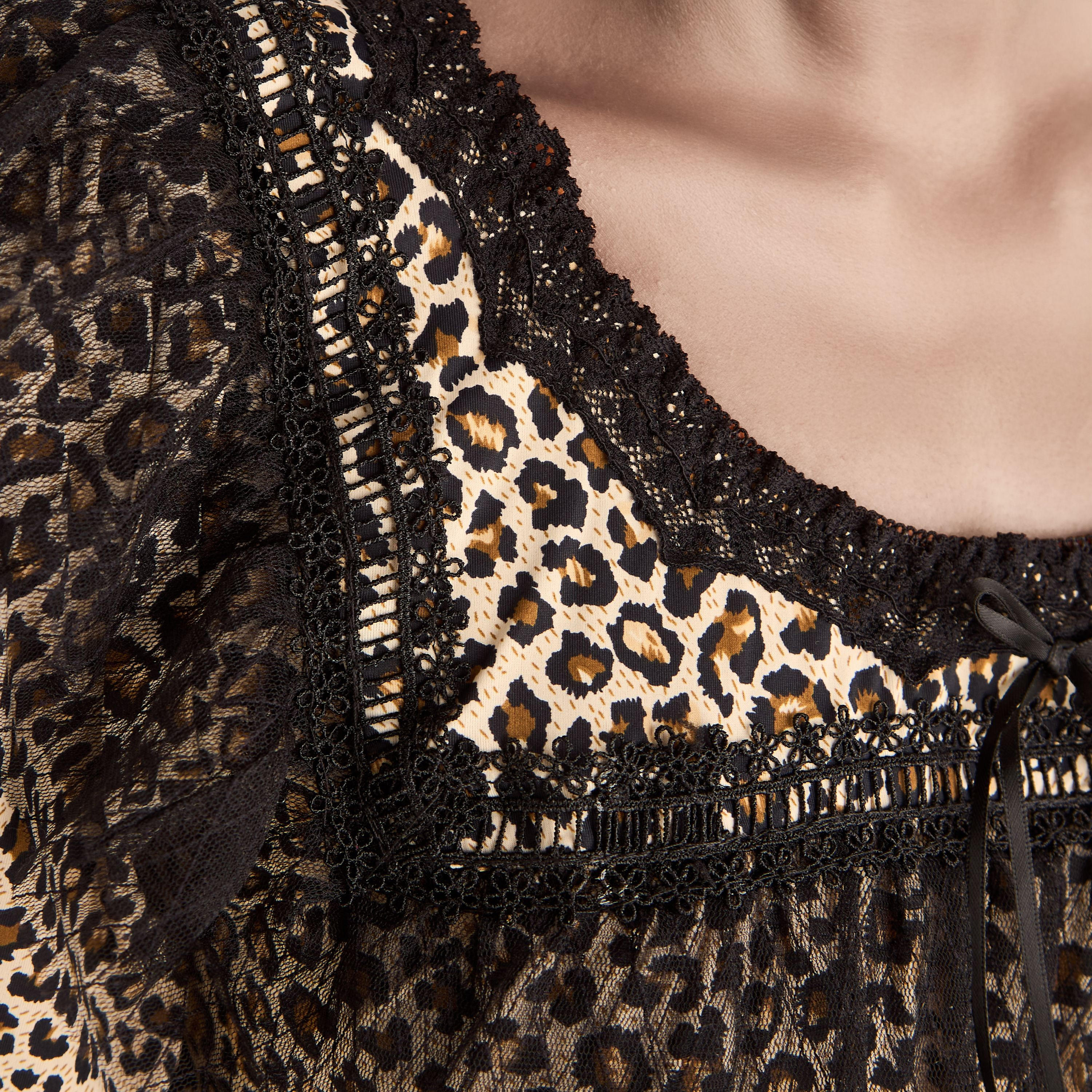 Animal Print Night Gown with Thongs-women-clothing-nightwear-nighties-image-5
