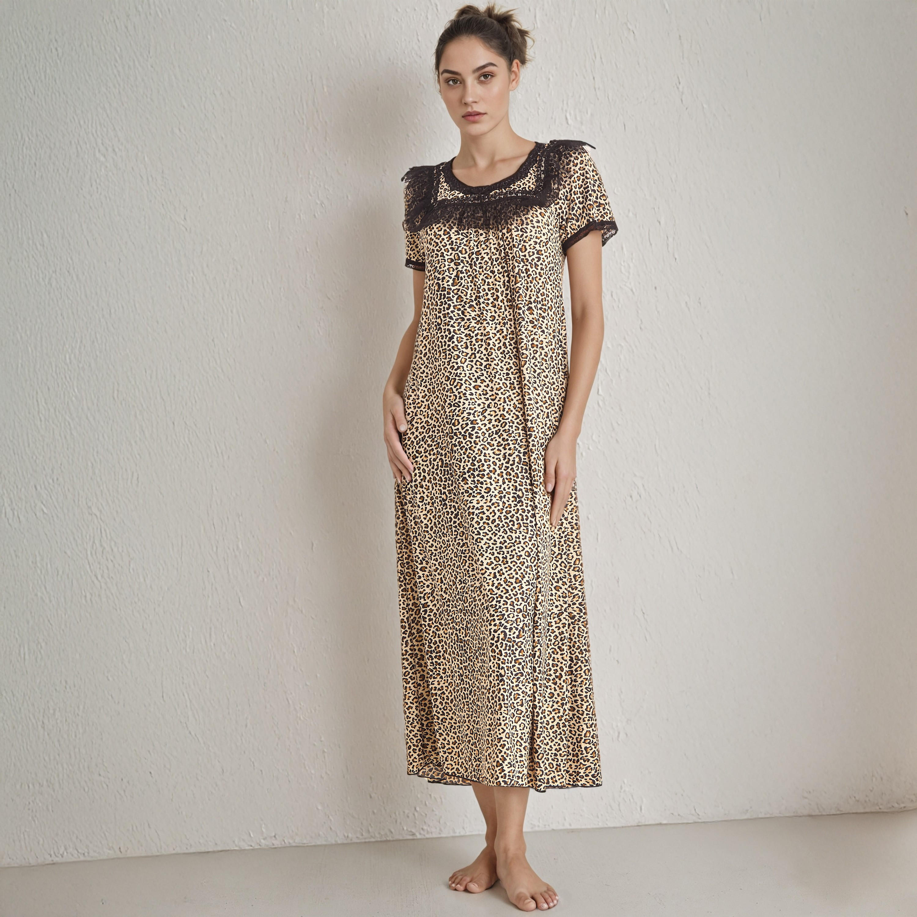 Animal Print Night Gown with Thongs-women-clothing-nightwear-nighties-image-6