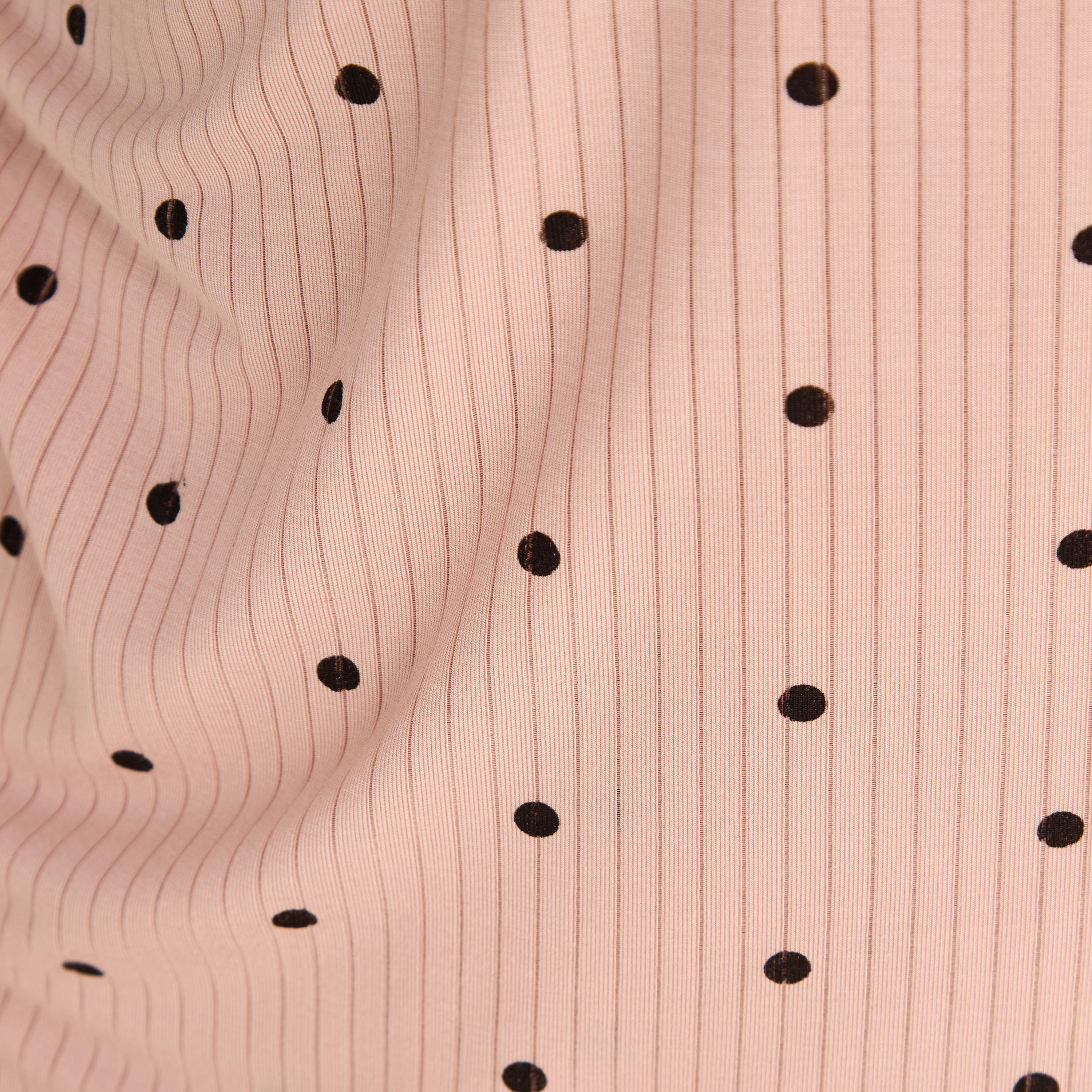 Polka Dot Lace Top and Pyjama Set-women-clothing-nightwear-robes-image-6