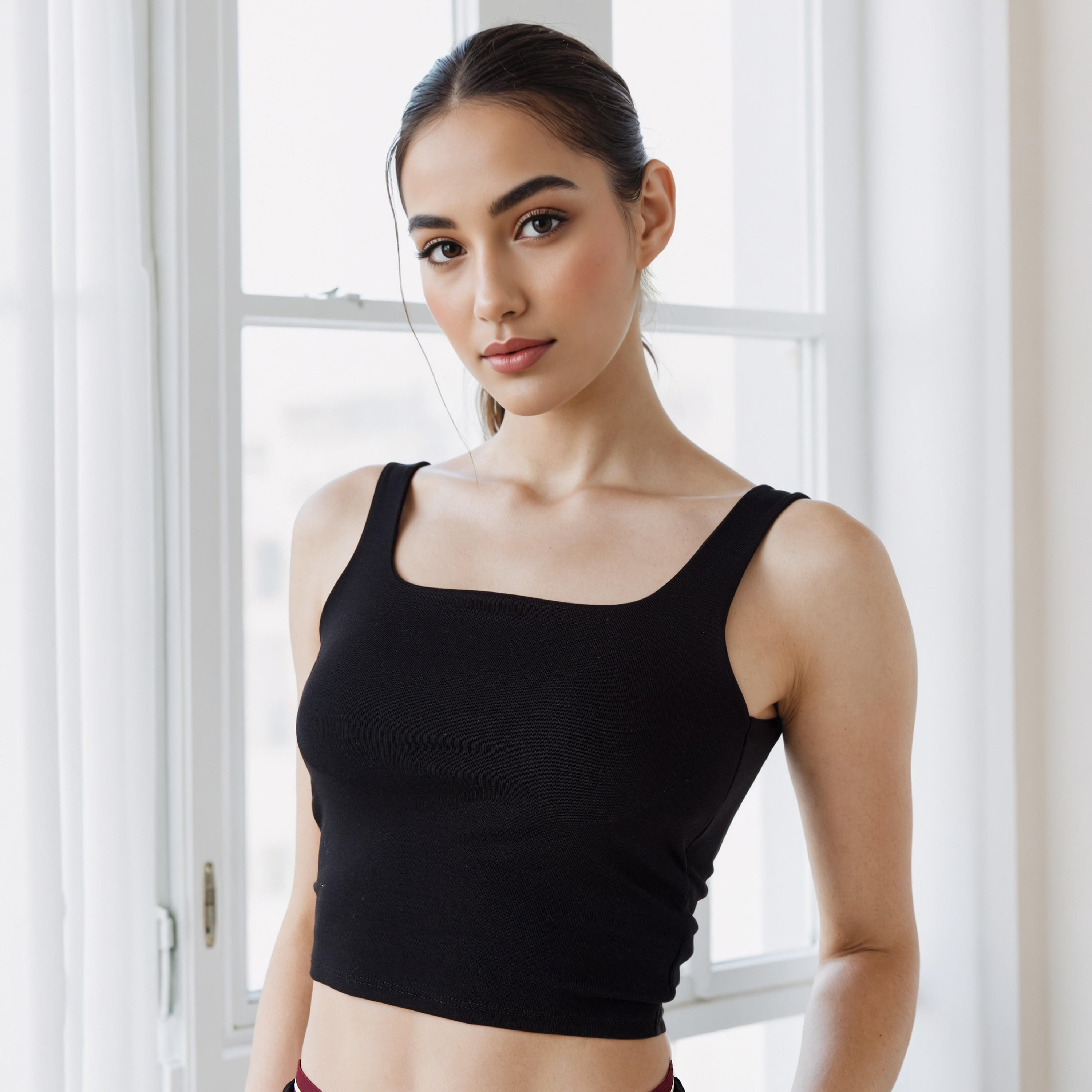 Square Neck Crop Tank Top-women-clothing-tshirts-image-1