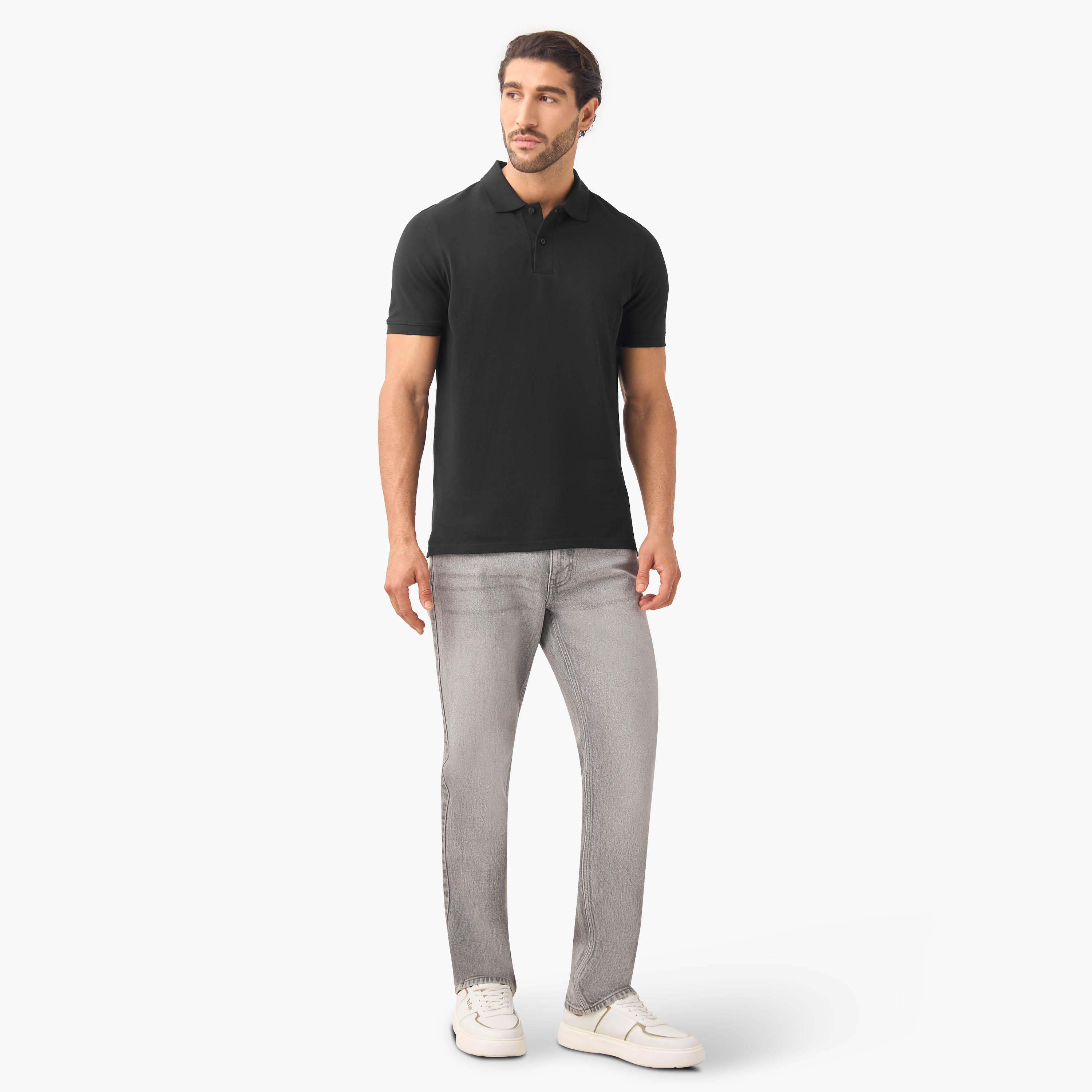 تيشيرت بياقة بولو وأكمام قصيرة - طقم من 2-men-clothing-tshirtsandpolos-polos-image-8
