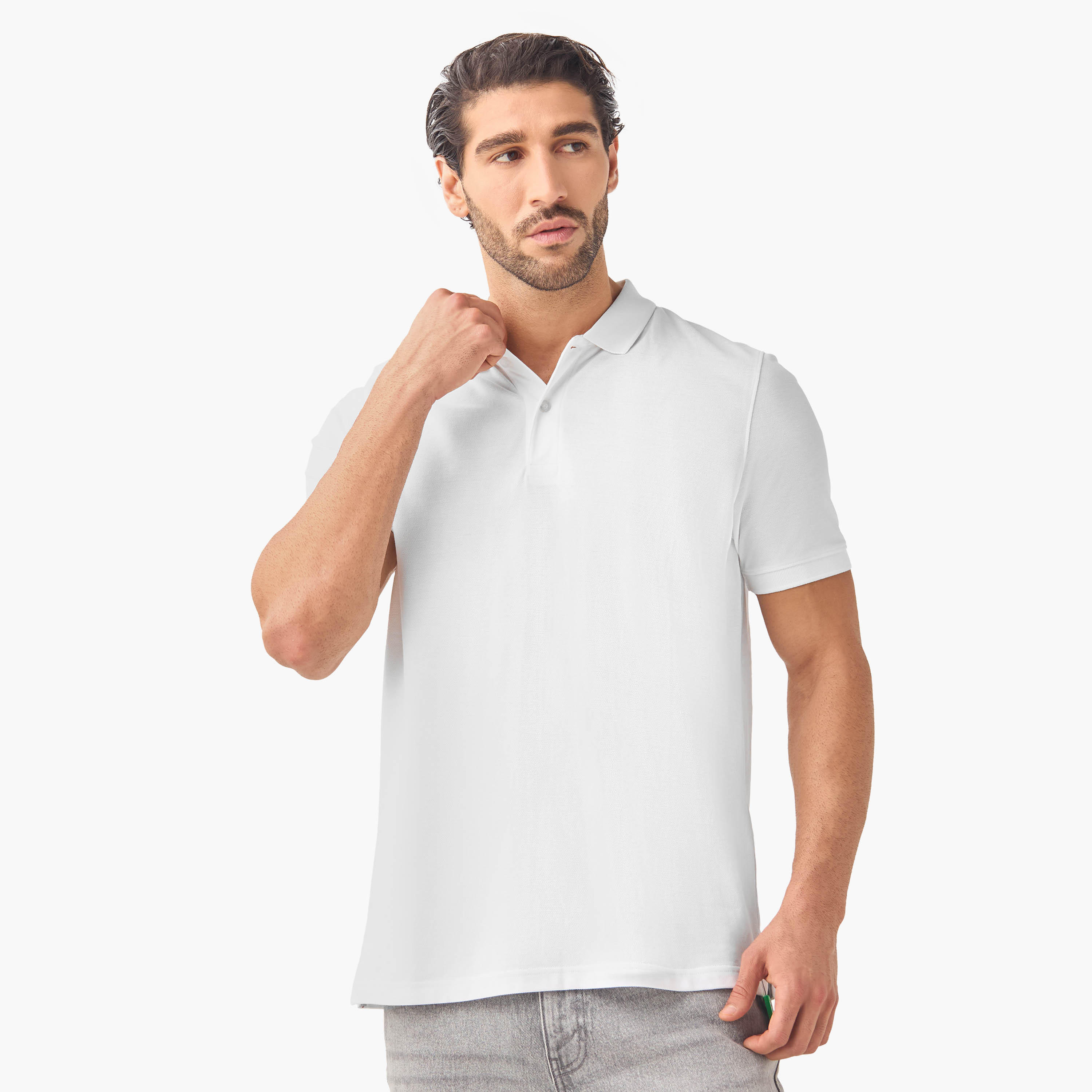 تيشيرت بولو بيكيه - طقم من 2-men-clothing-tshirtsandpolos-polos-image-7