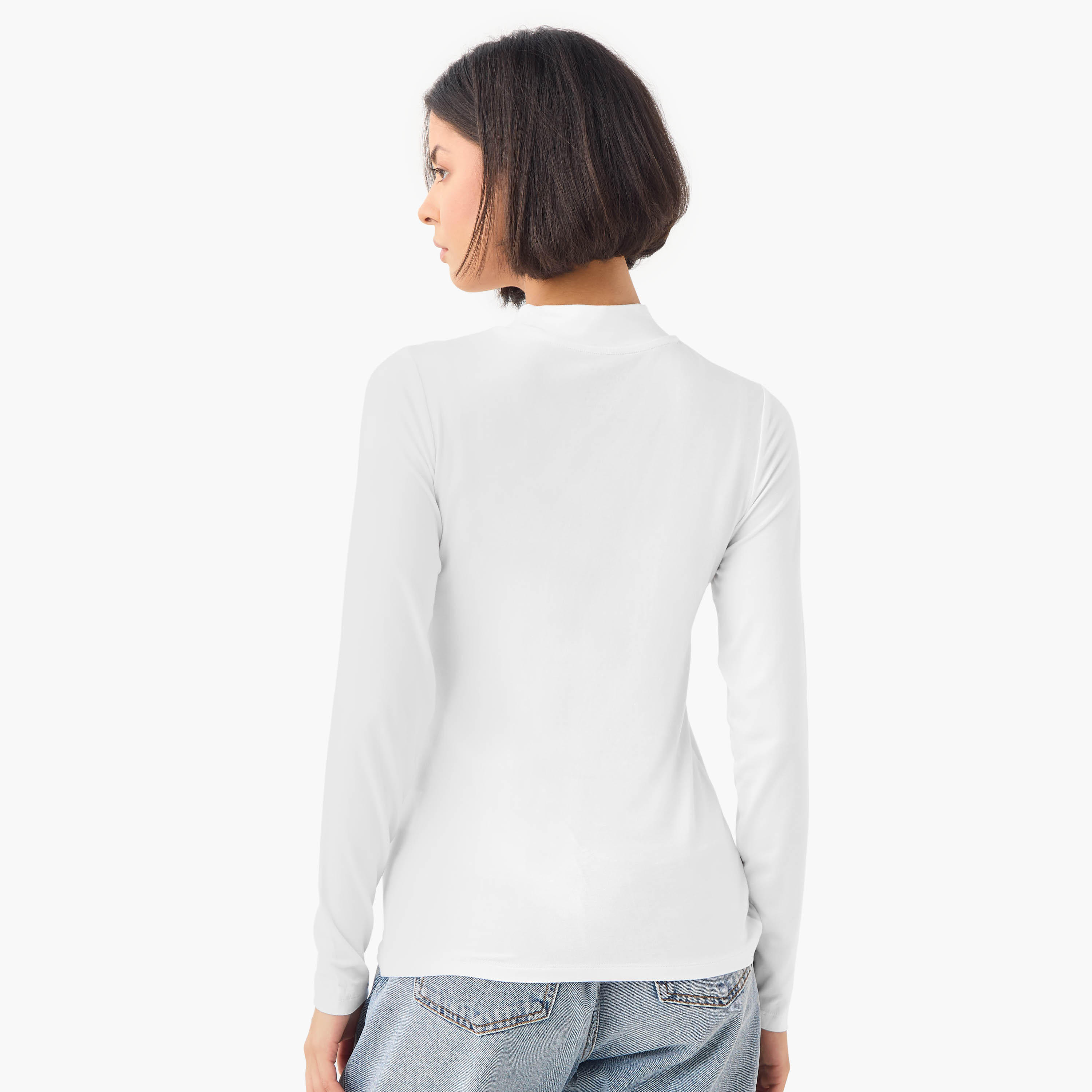 Set of 2 - High Neck T-shirt-women-clothing-tshirts-image-3
