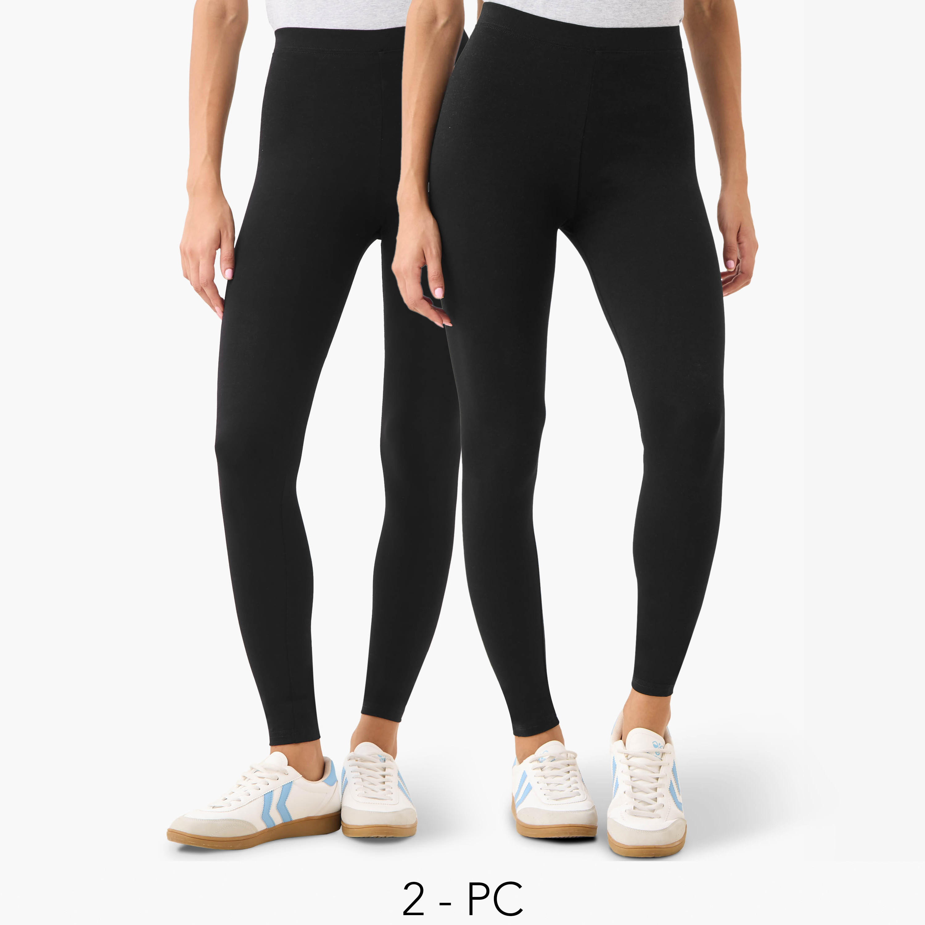 طقم بنطلون ليقنز من قطعتين بخصر مطاطي-women-clothing-bottoms-leggings-image-8