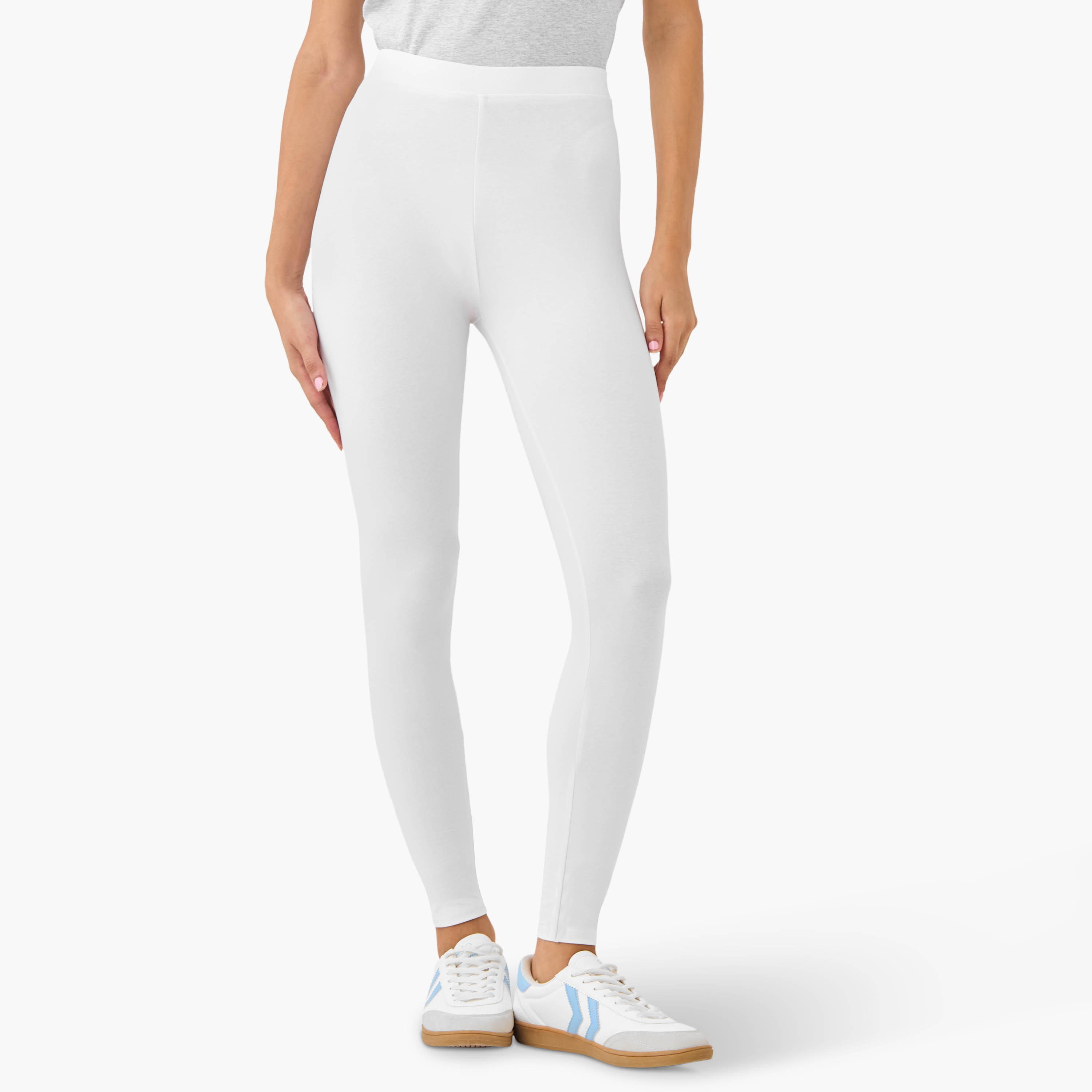 Set of 2 - Flexi Waist Leggings-women-clothing-bottoms-leggings-image-2