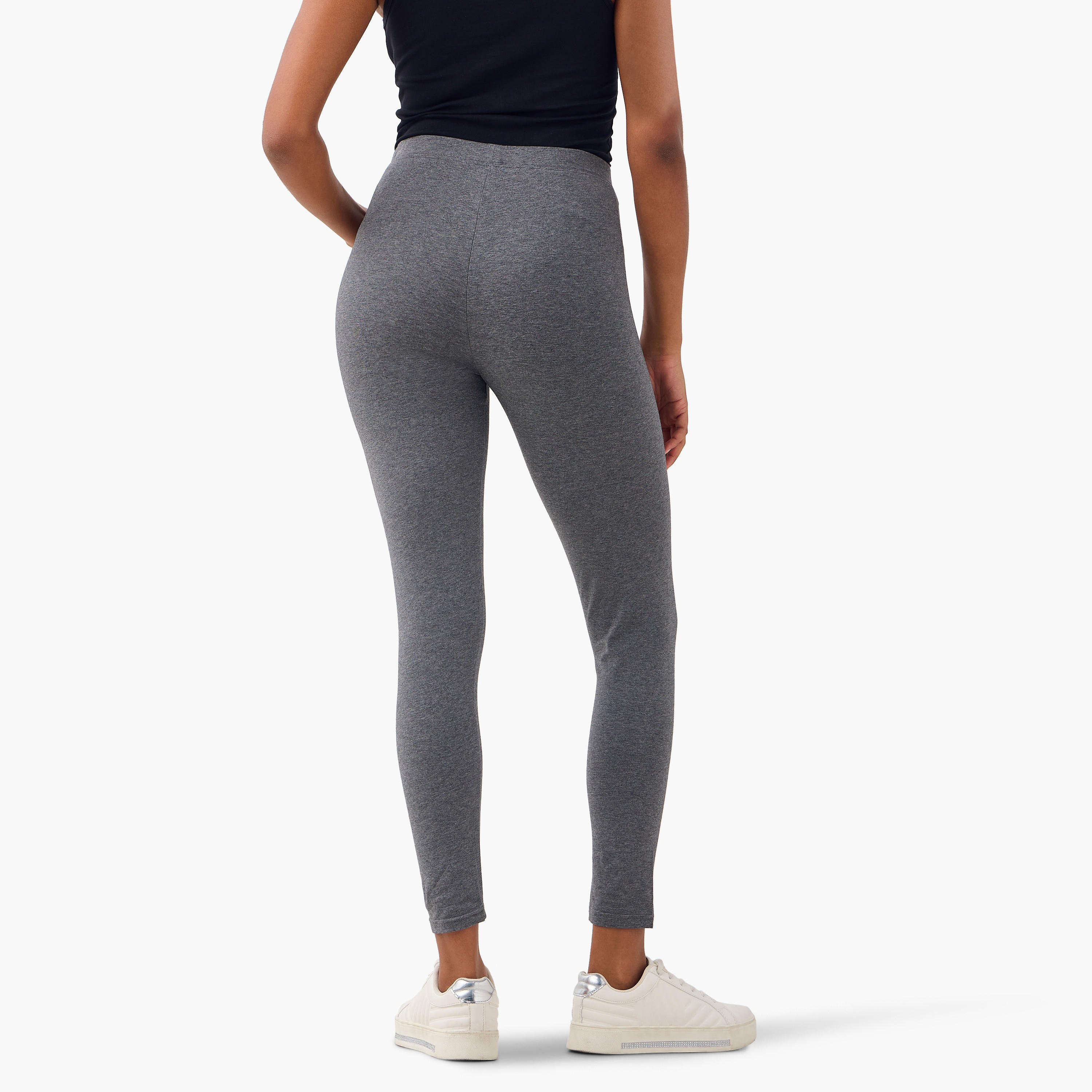 Set of 2 - Flexi Waist Leggings-women-clothing-bottoms-leggings-image-3