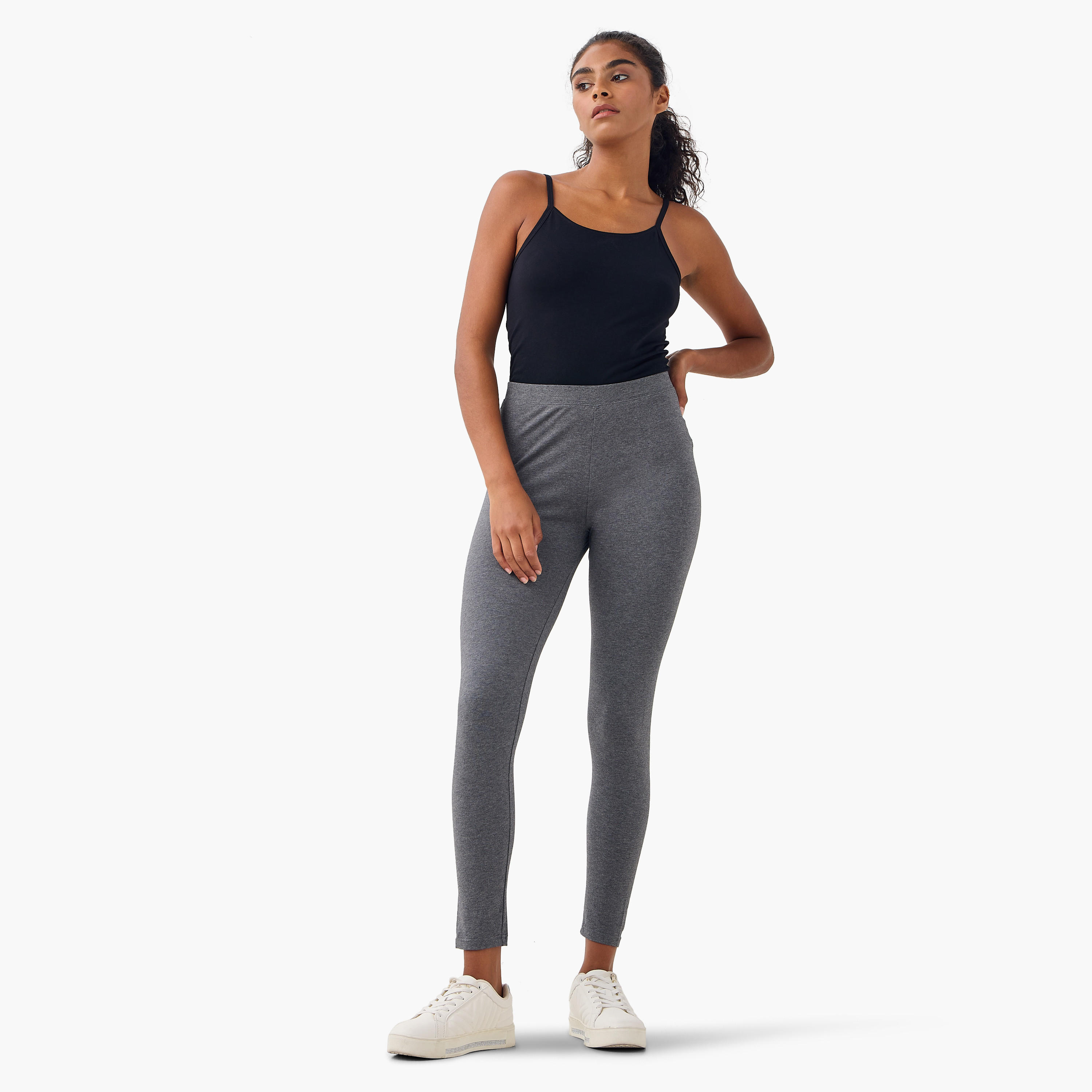 Set of 2 - Flexi Waist Leggings-women-clothing-bottoms-leggings-image-7