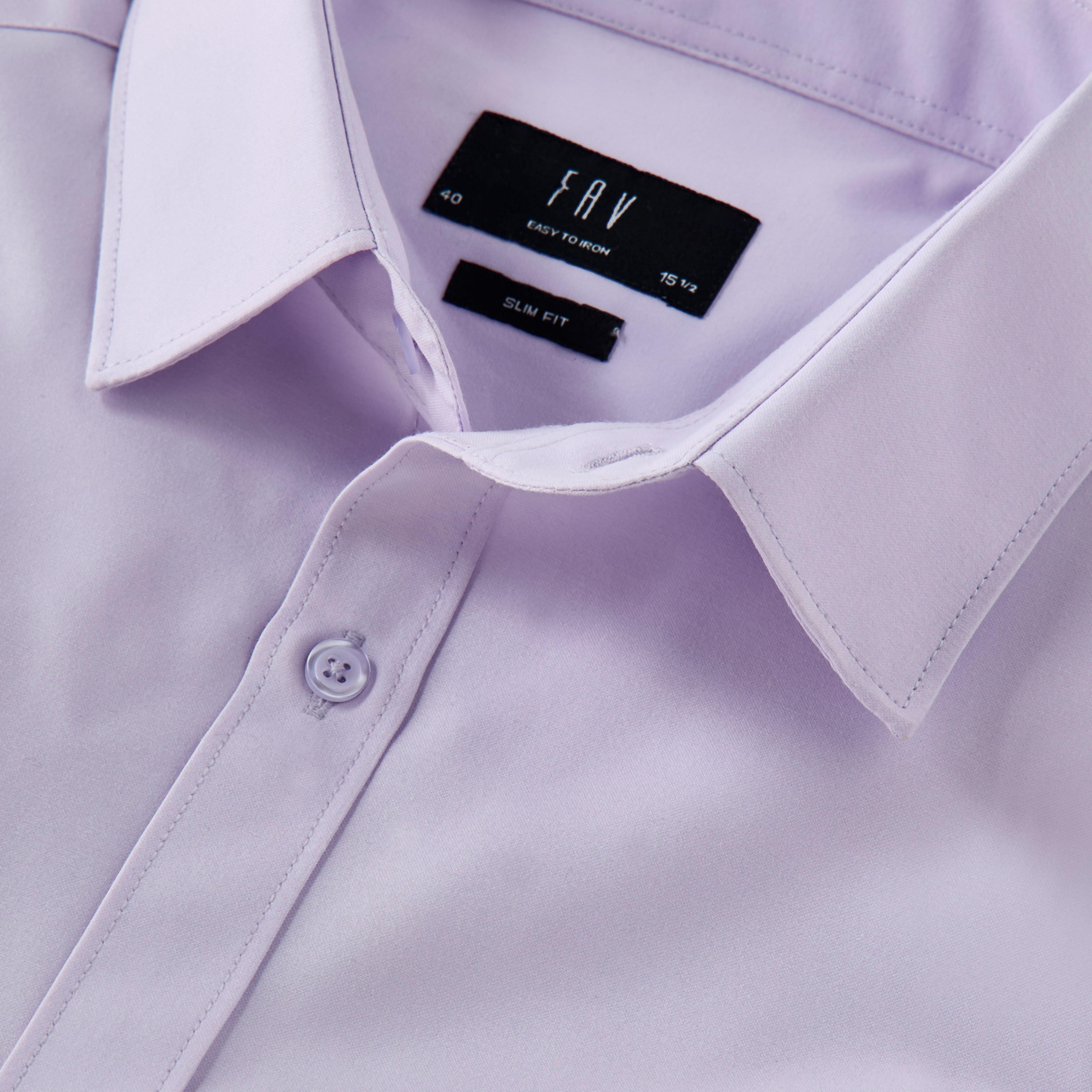 قميص بقصّة عادية وياقة عادية وأكمام طويلة - طقم من 2-men-clothing-shirts-image-2