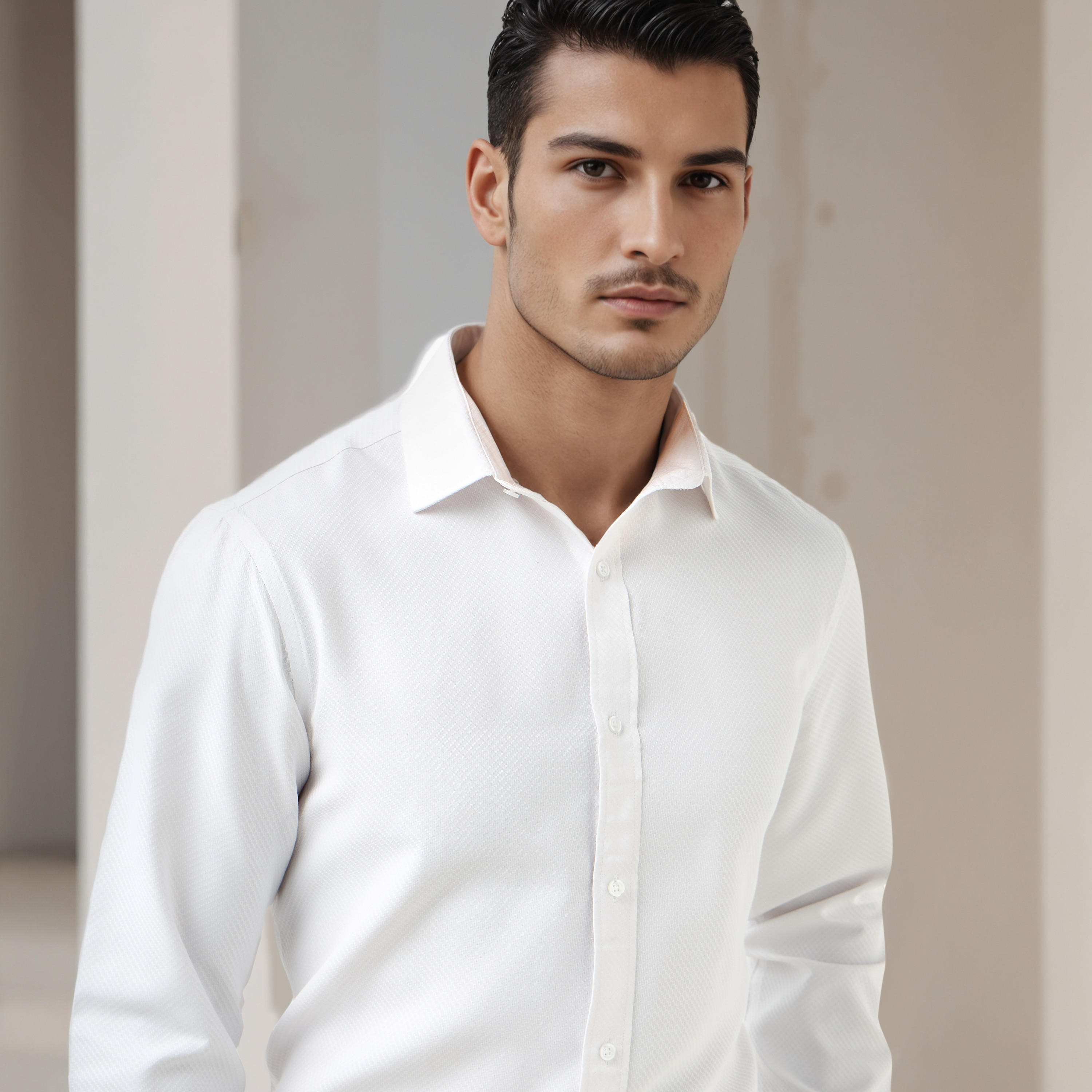 Regular Fit Dobby Formal Shirt-men-clothing-shirts-image-6